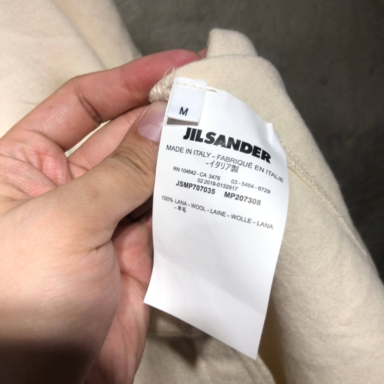 Jil Sander Jil Sander Logo knit tee Size US L / EU 52-54 / 3 - 10 Thumbnail
