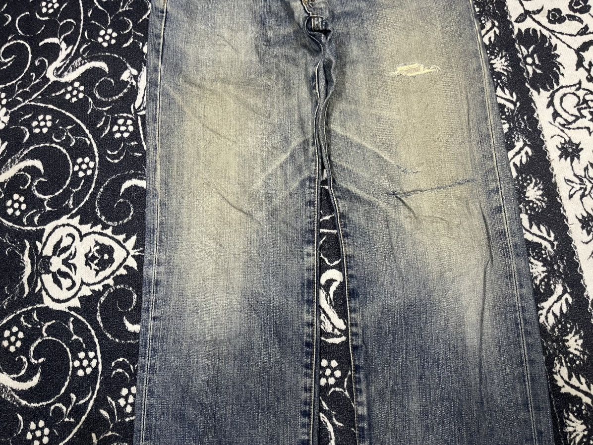 Edwin VINTAGE EDWIN 503 DISTRESSED JEANS 29x33 Size US 29 - 5 Thumbnail