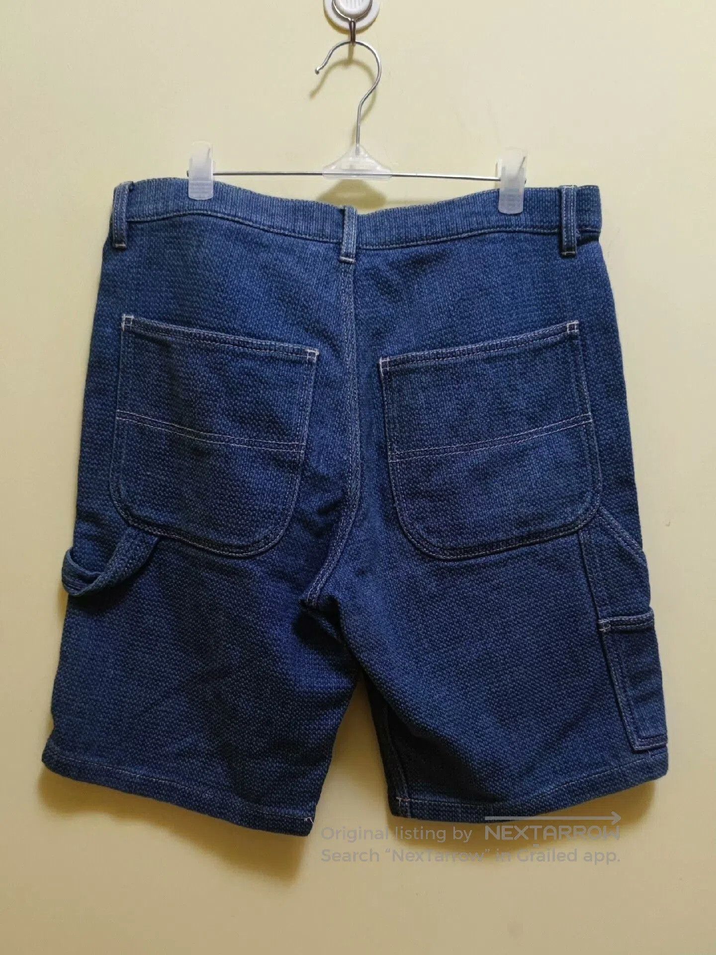 Evisu Blue Workwear Style Dyed Shorts. Size US 28 / EU 44 - 1 Thumbnail