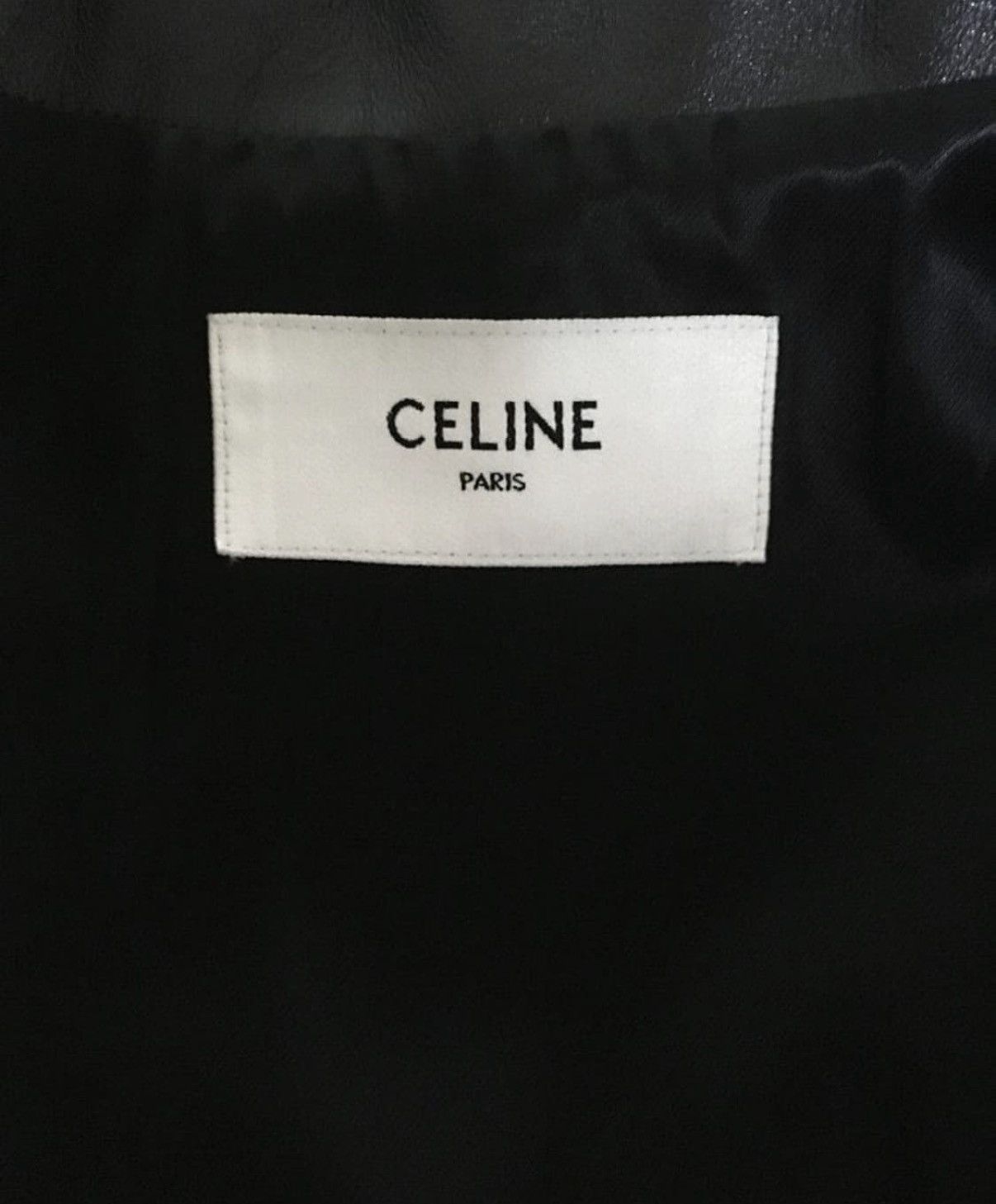 Celine Celine 19SS classic leather biker jacket sz48 Size US M / EU 48-50 / 2 - 8 Thumbnail