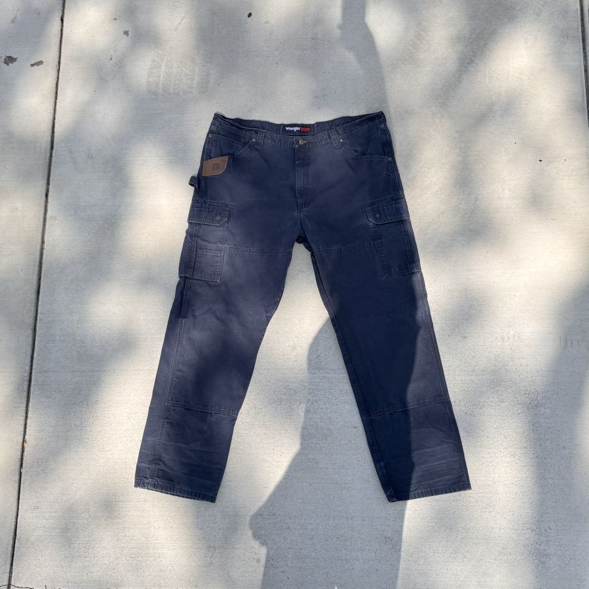 Wrangler Wrangler RIGGS Workwear Utility Cargo Pants - 42x32 - Navy Size US 42 / EU 58 - 1 Thumbnail