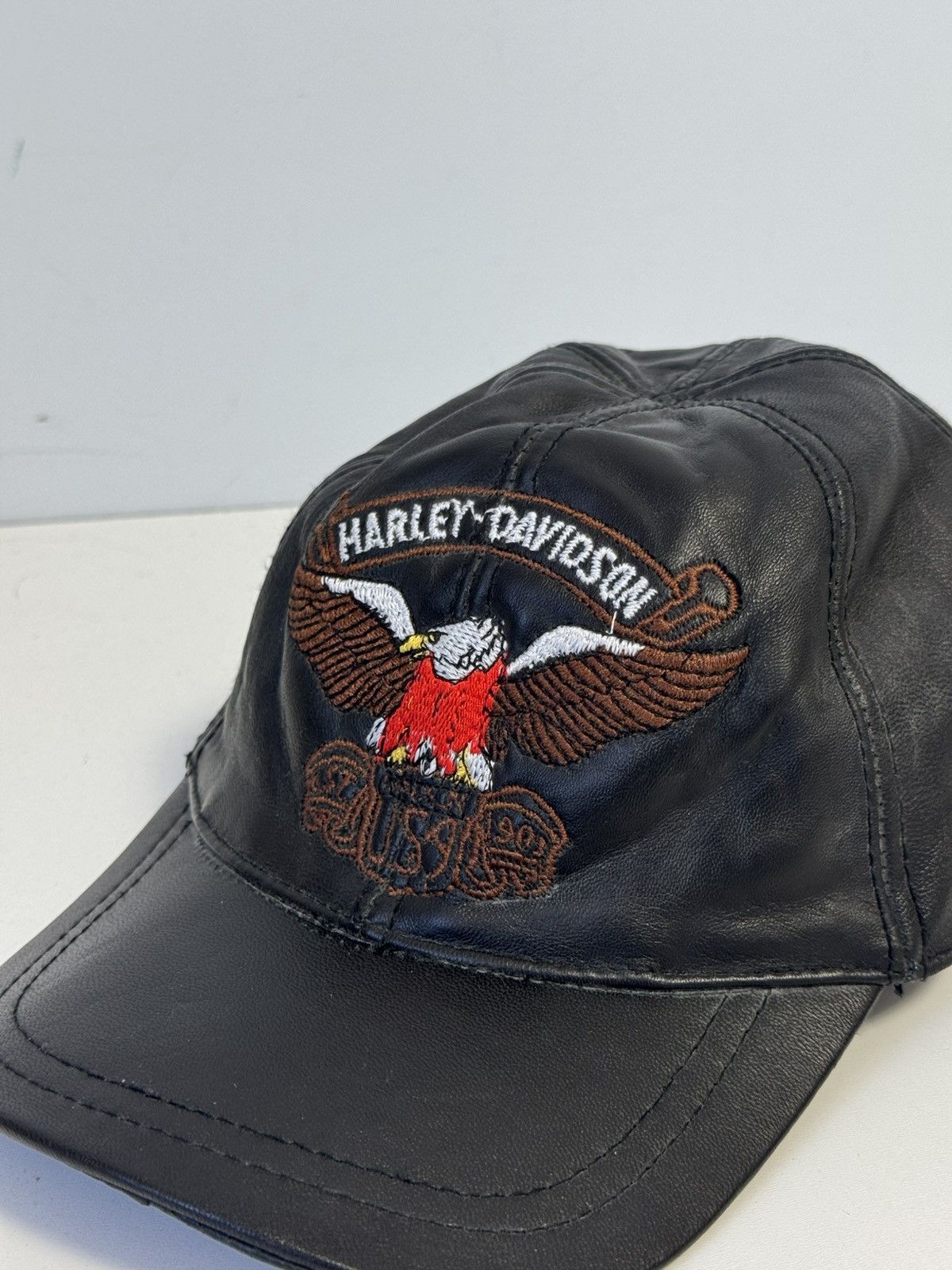 Harley Davidson Harley Davidson Vintage Y2K Style Cap Hat Size ONE SIZE - 2 Thumbnail