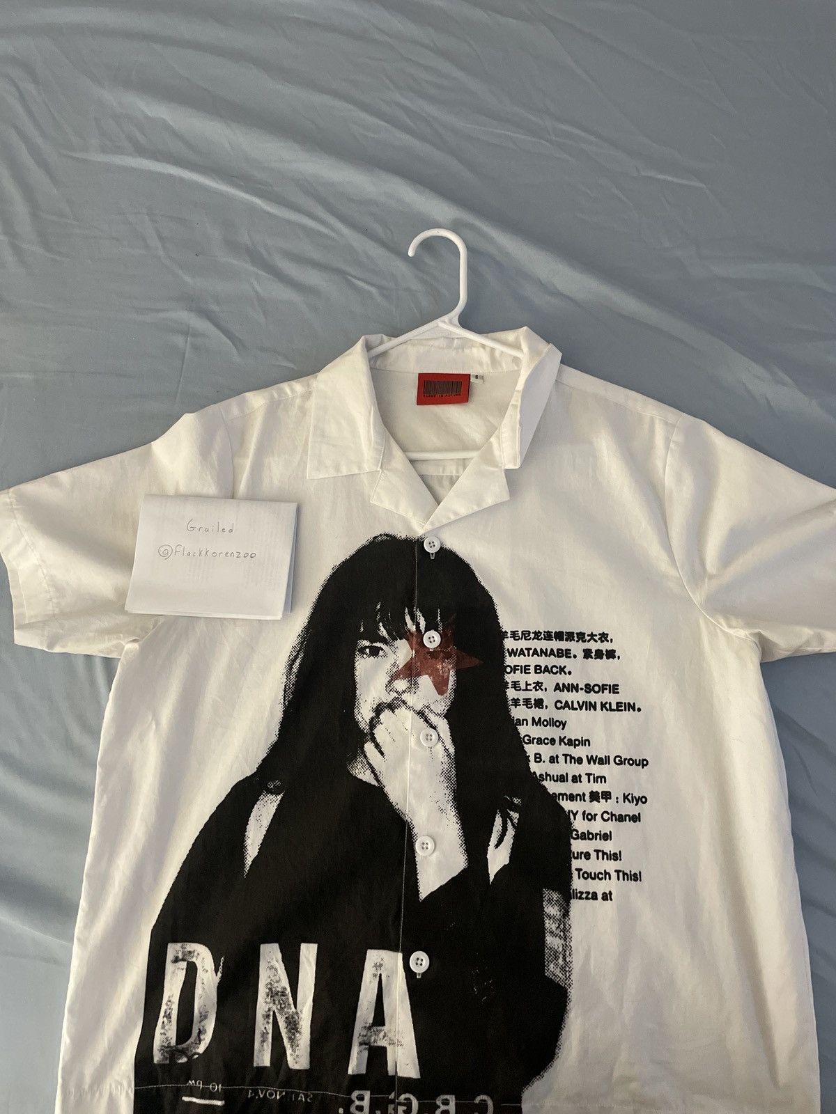 Other Alone in Autumn ‘D.N.A’ Bowling Button Up T-Shirt Size US S / EU 44-46 / 1 - 1 Thumbnail
