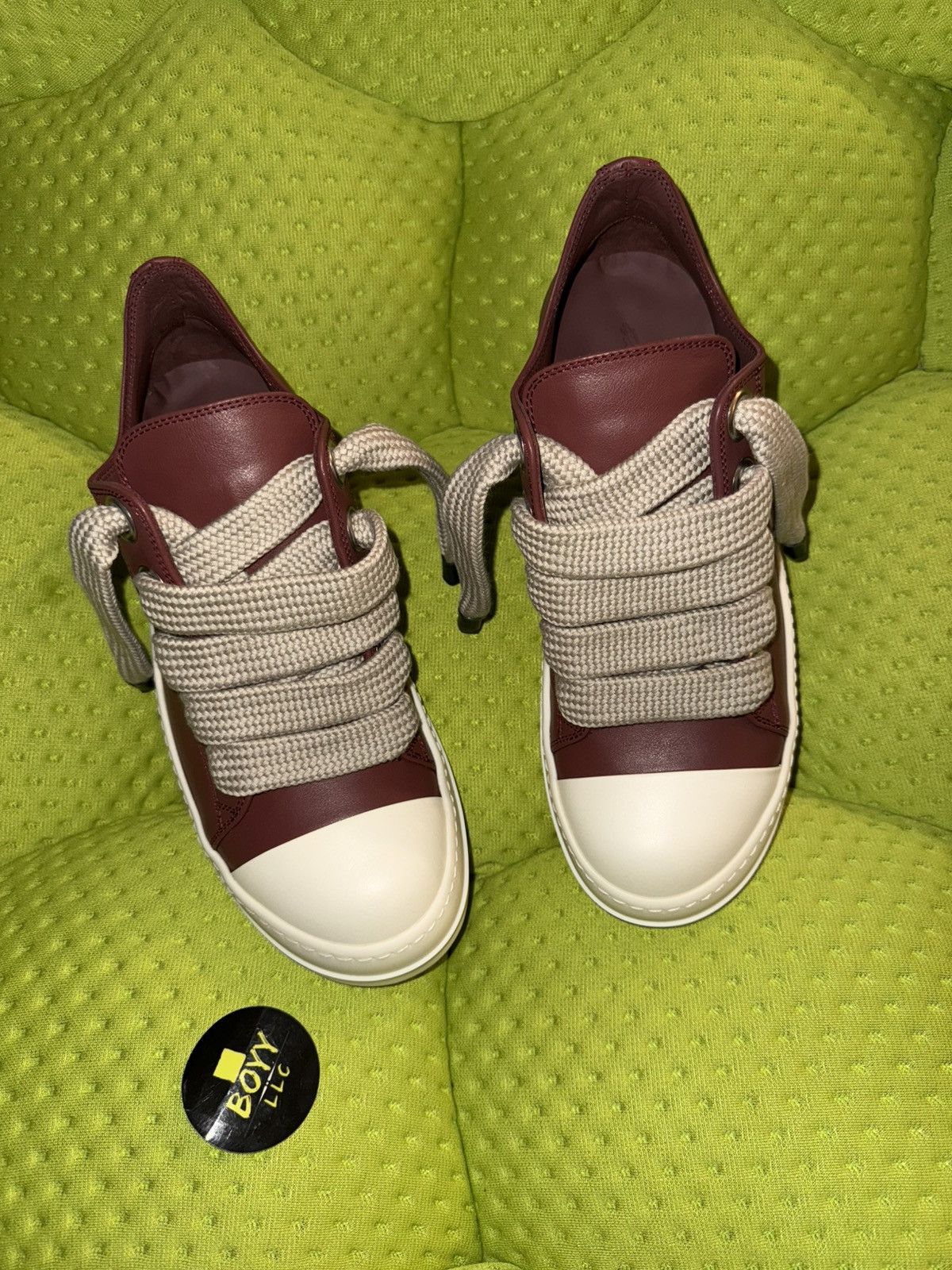 Rick Owens Rick Owen’s Jumbo Lace Sneakers Size US 8 / EU 41 - 3 Thumbnail