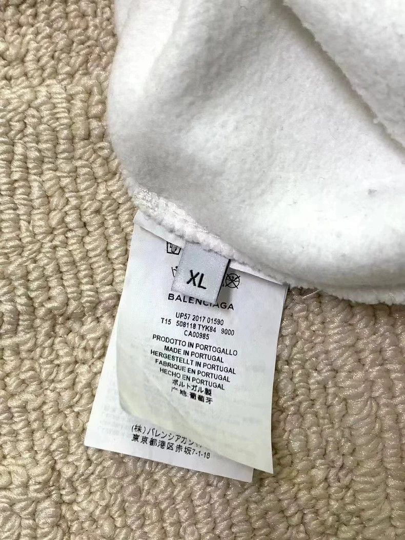 Balenciaga Balenciaga Double B printed logo hoodie 2504-Nextarrow Size US XL / EU 56 / 4 - 5 Thumbnail