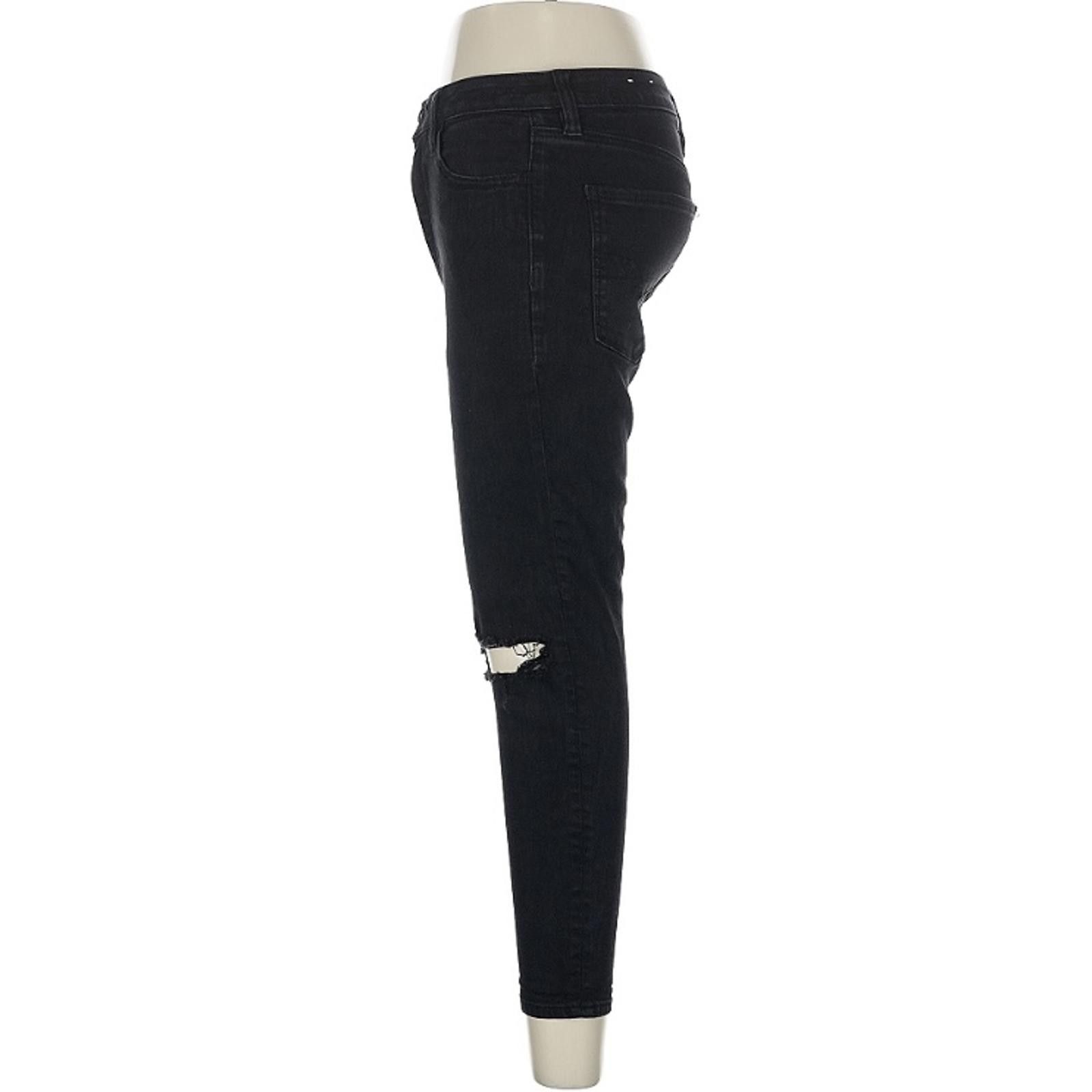 American Eagle Outfitters American Eagle Outfitters Black Skinny Leg Cut Jeans Size 6 Size 28" / US 6 / IT 42 - 5 Thumbnail