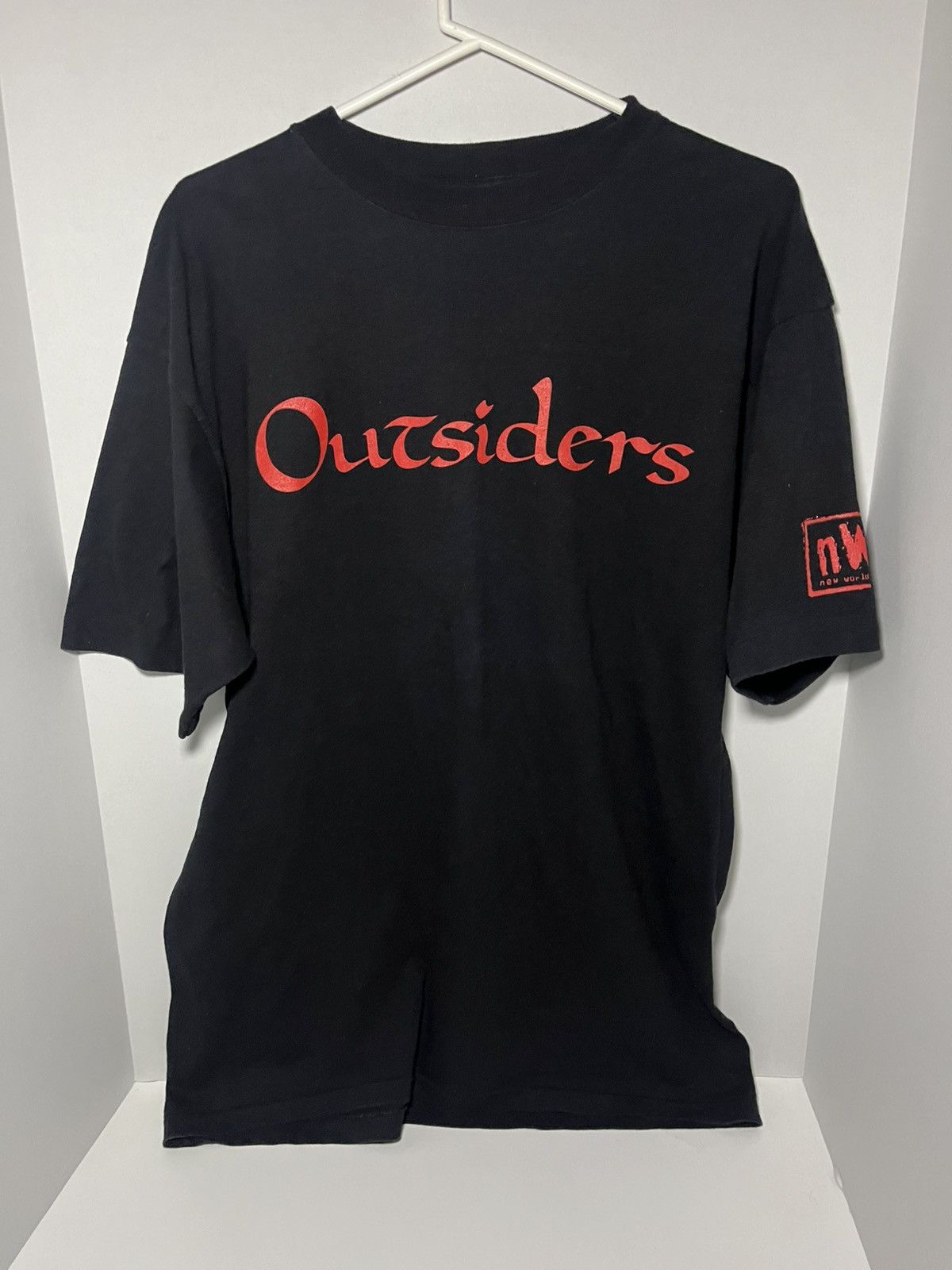 Other Vintage 90’s Outsiders NWO T Shirt Scott Hall Kevin Nash Size US XL / EU 56 / 4 - 1 Thumbnail