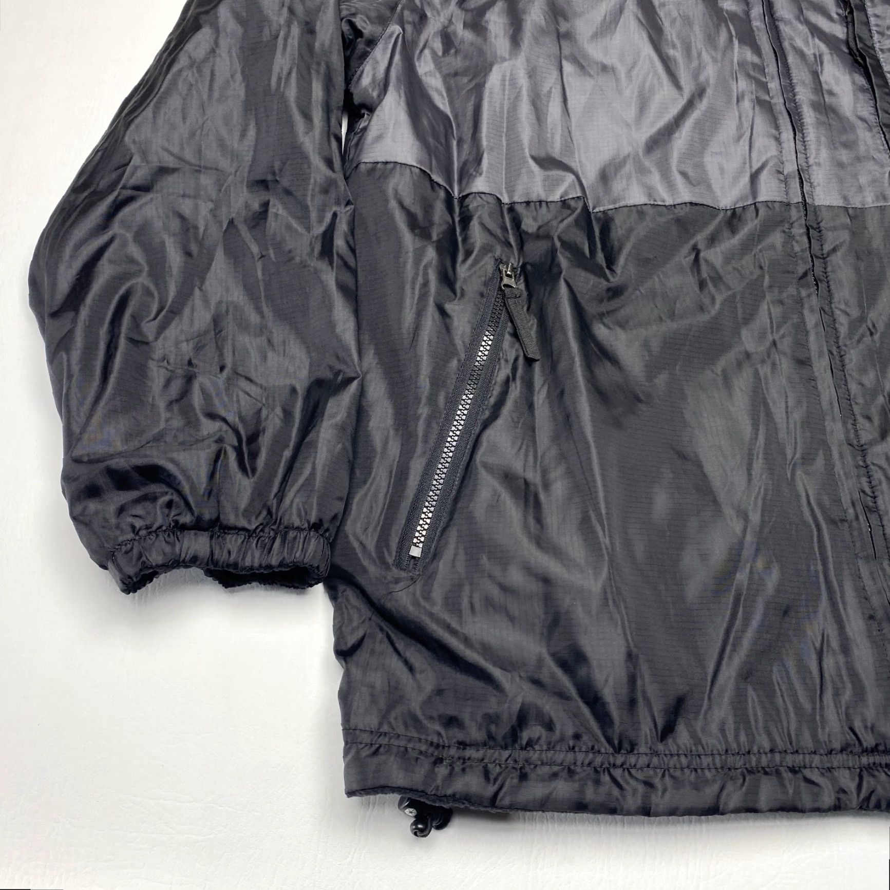 Southpole VINTAGE South Pole Jacket Men’s XL Reversible Black Nylon Fleece Winter Full Zip Size US XL / EU 56 / 4 - 3 Thumbnail
