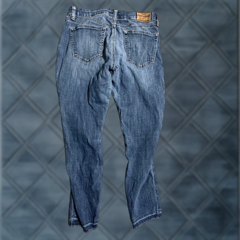 Lucky Brand VINTAGE Lucky Brand Jeans Women’s Skinny Denim 2/26 Medium Blue 80s 90s USA Mens Womens Size 26" / US 2 / IT 38 - 1 Thumbnail