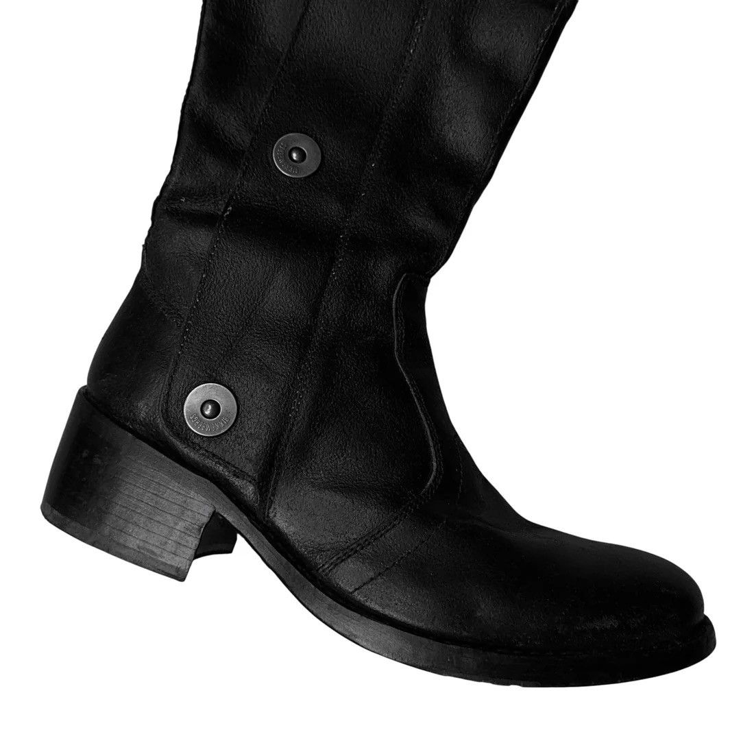 Dirk Bikkembergs Dirk Bikkembergs Tall Snap Button Boots Size US 7.5 / EU 40-41 - 4 Thumbnail