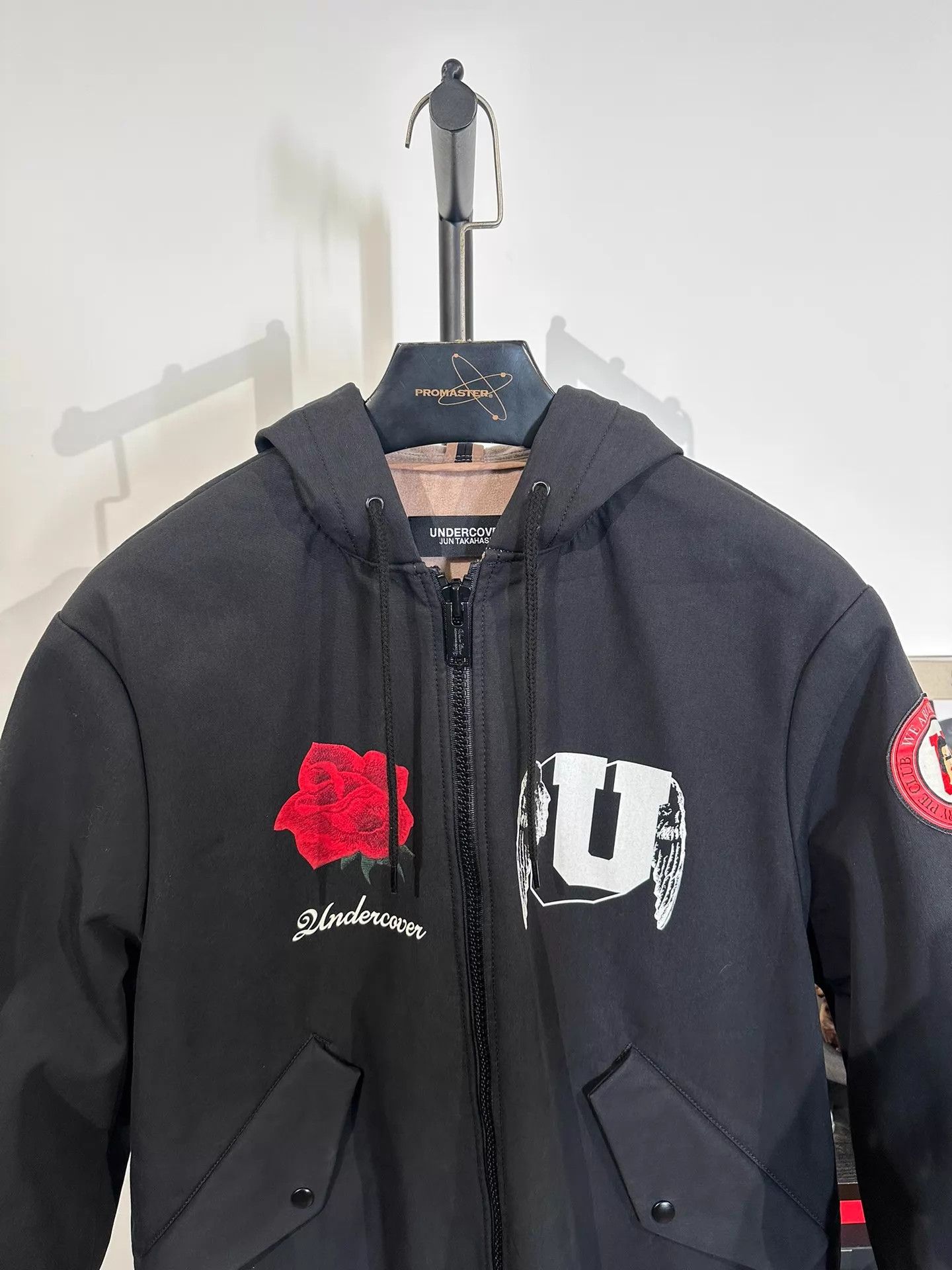 Undercover Undercover mid hooded jacket patch print Size 1 Size US S / EU 44-46 / 1 - 4 Thumbnail
