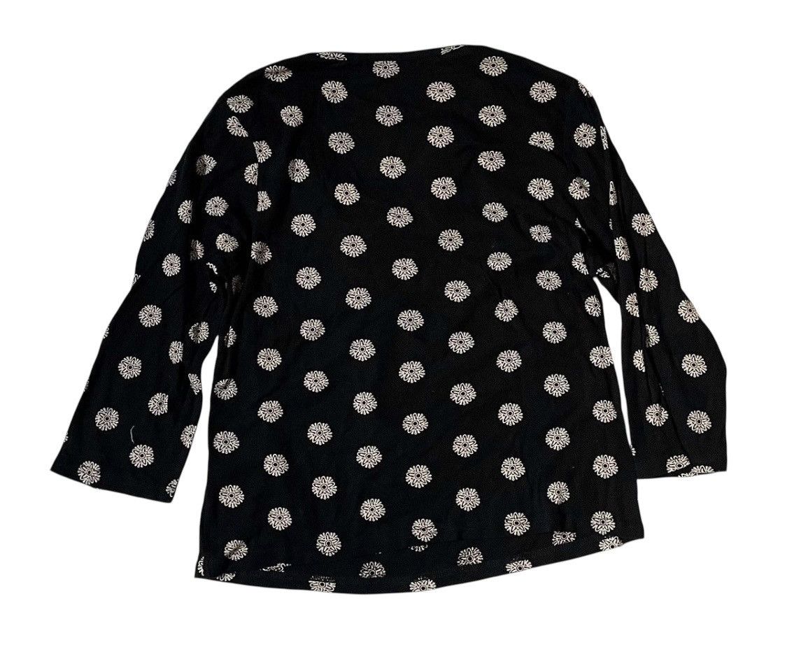 Yohji Yamamoto TAX FREE 🇺🇸 yohji yamamoto y’s for living printed 3/4 sleeve Size US S / EU 44-46 / 1 - 4 Thumbnail