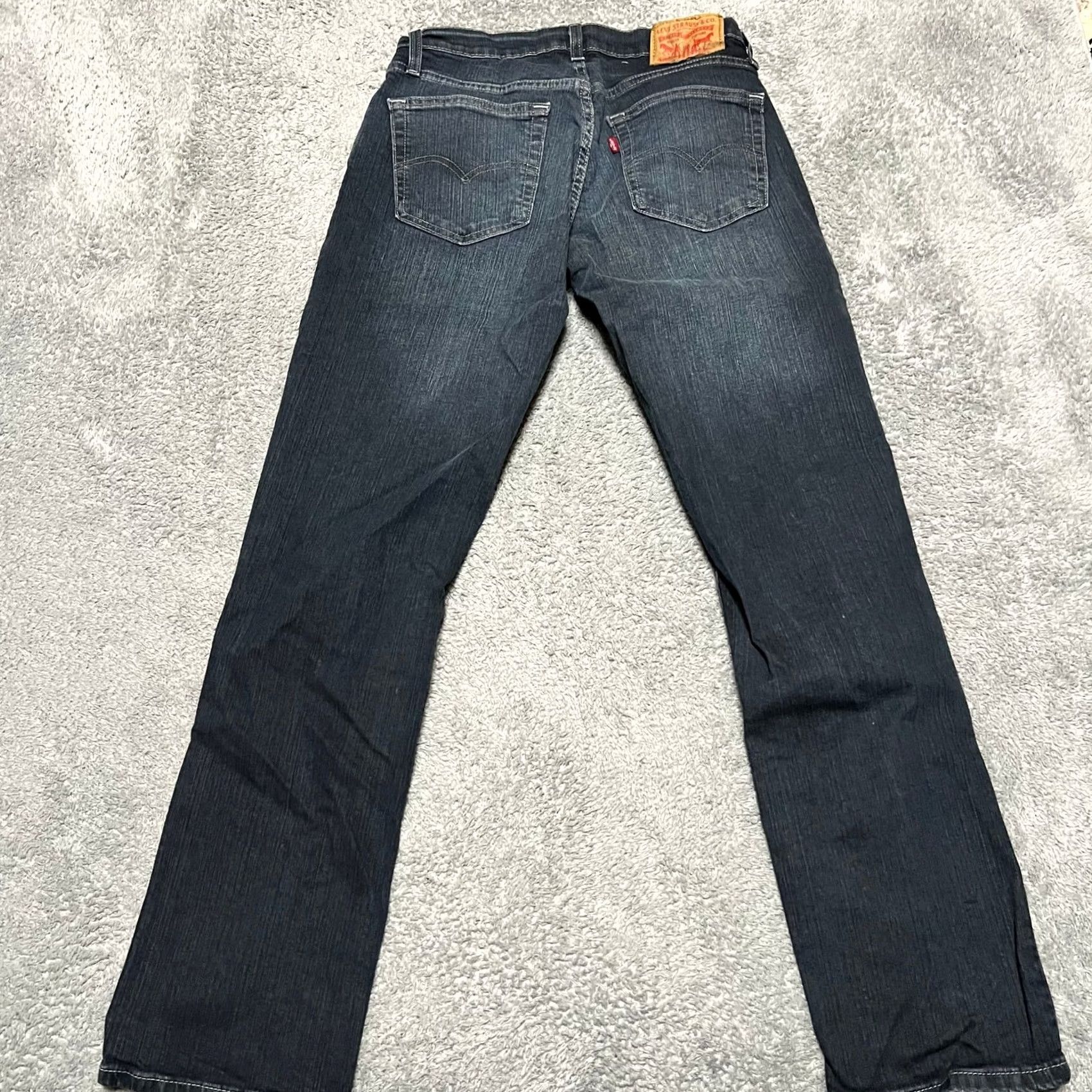 Levi's Levis 559 Jeans Mens 30 x32 Blue Relaxed Straight Fit Size US 30 / EU 46 - 4 Thumbnail