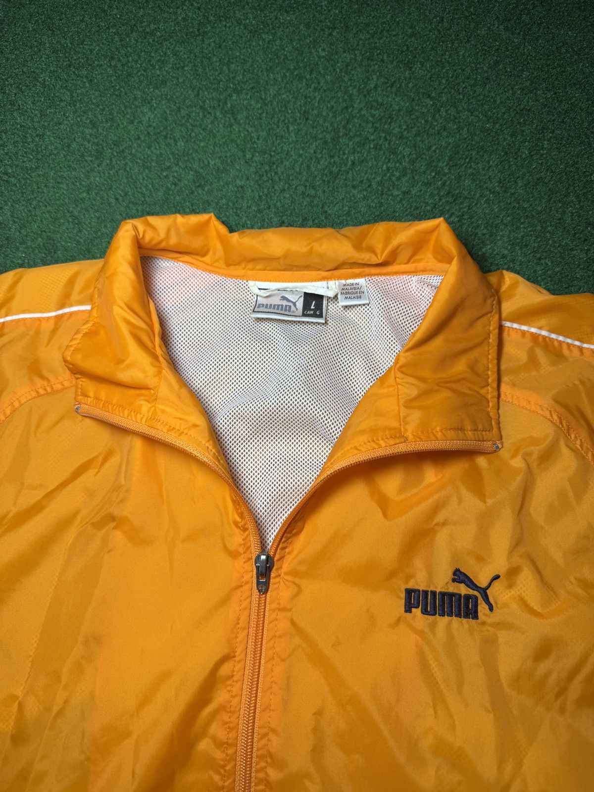 Puma Puma Vintgae Windbreaker Kill Bill Style 90s Y2K Lrg Jacket Size US L / EU 52-54 / 3 - 2 Thumbnail