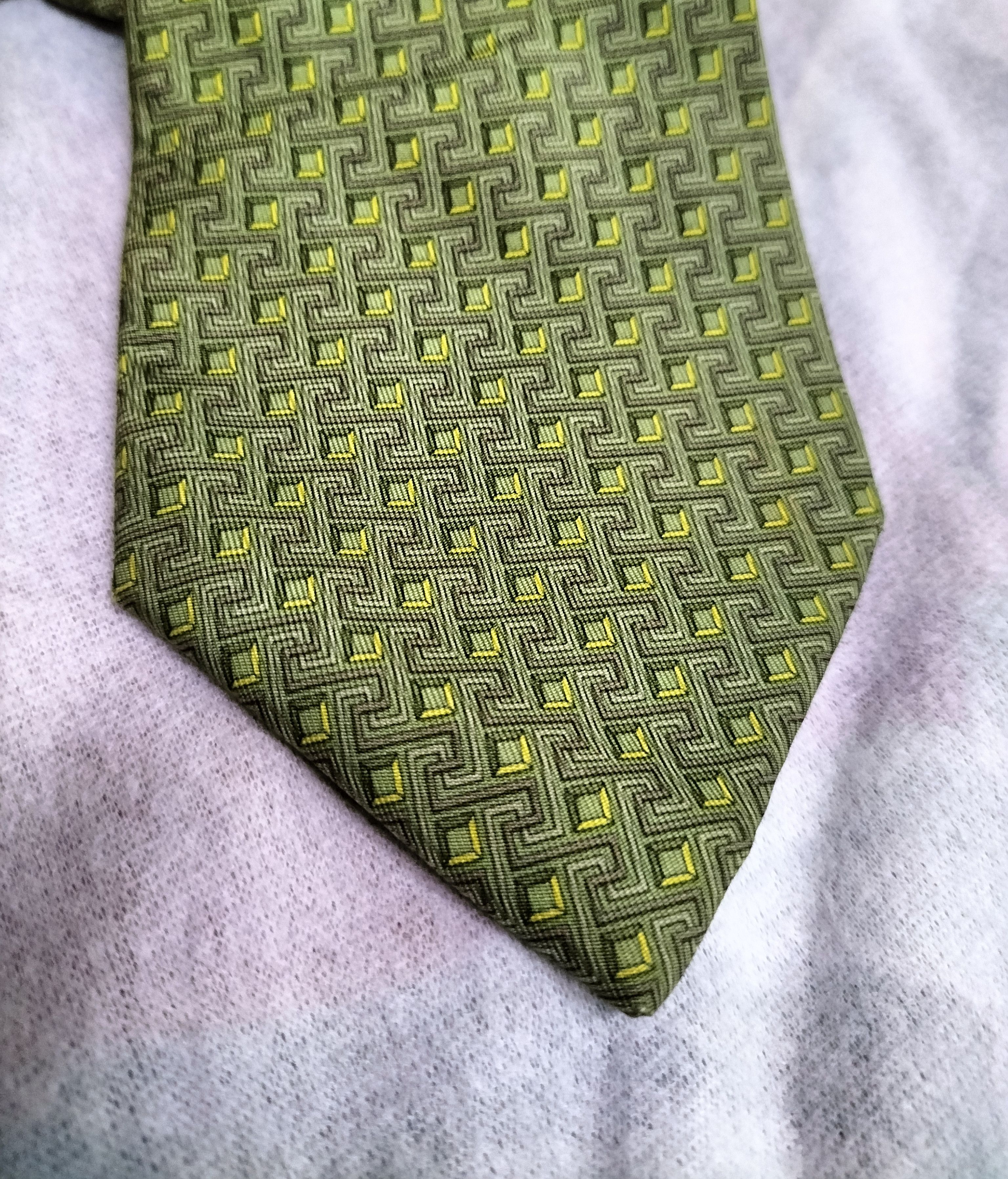 Hermes Hermes silk necktie Size ONE SIZE - 3 Thumbnail