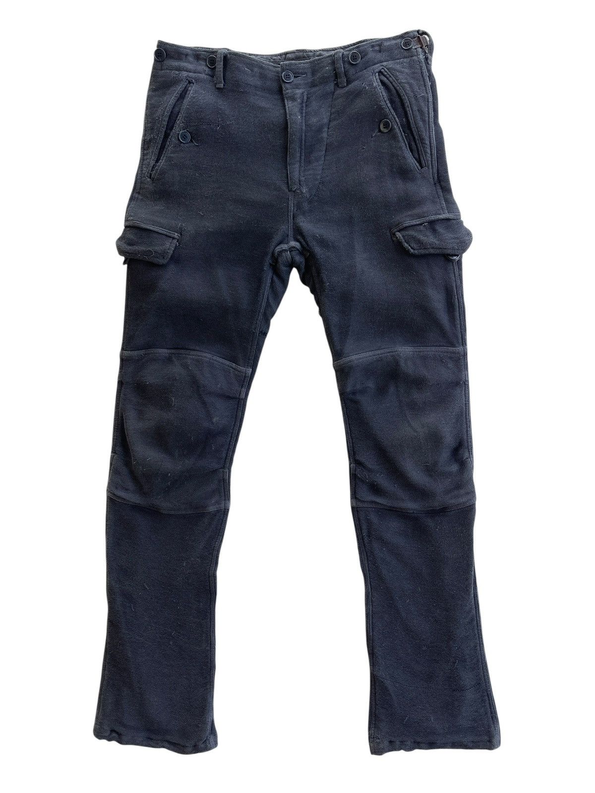 Maison MIHARA YASUHIRO MiharaYasuhiro Layered Netted Cargo Pants Distressed Size US 33 - 1 Thumbnail