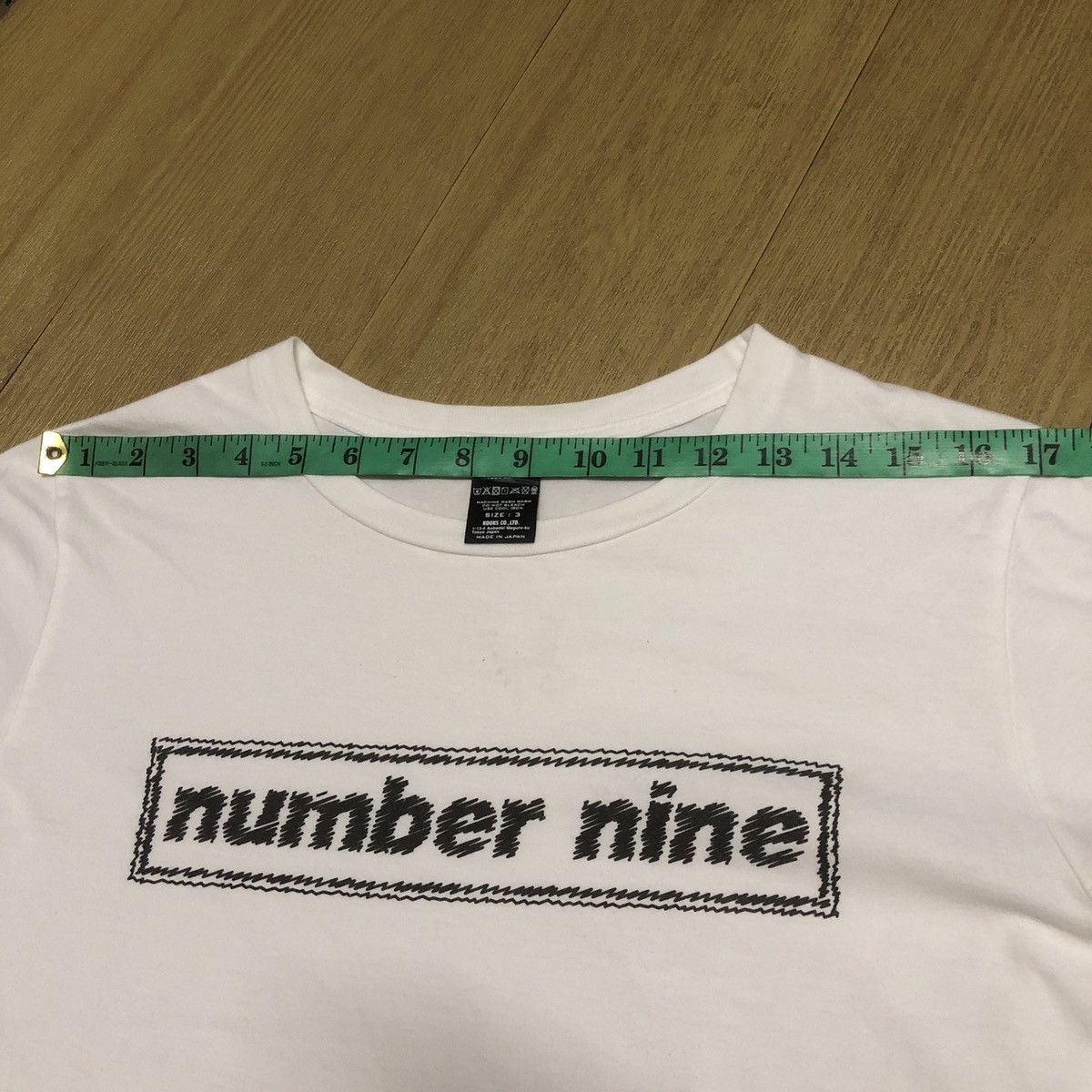 Number (N)ine Number Nine Box Logo Tee Size US L / EU 52-54 / 3 - 8 Thumbnail