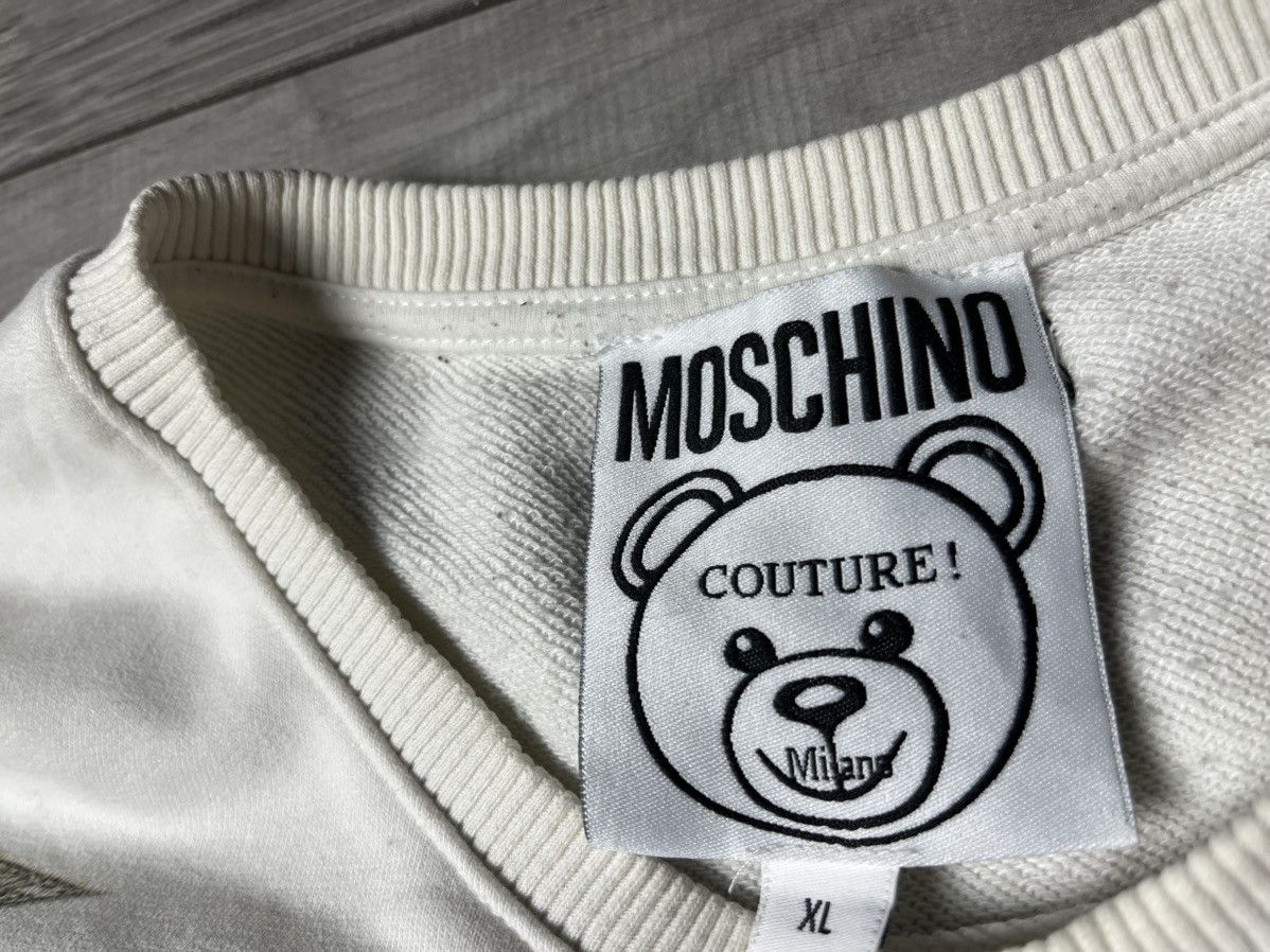 Moschino Moschino couture milano sweatshirt size XLarge Size US XL / EU 56 / 4 - 4 Thumbnail