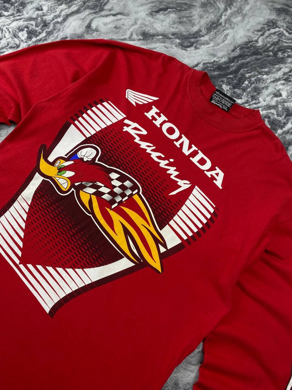 Honda Honda Racing Long Sleeve T Shirt Big Logo Size US XXL / EU 58 / 5 - 2 Thumbnail