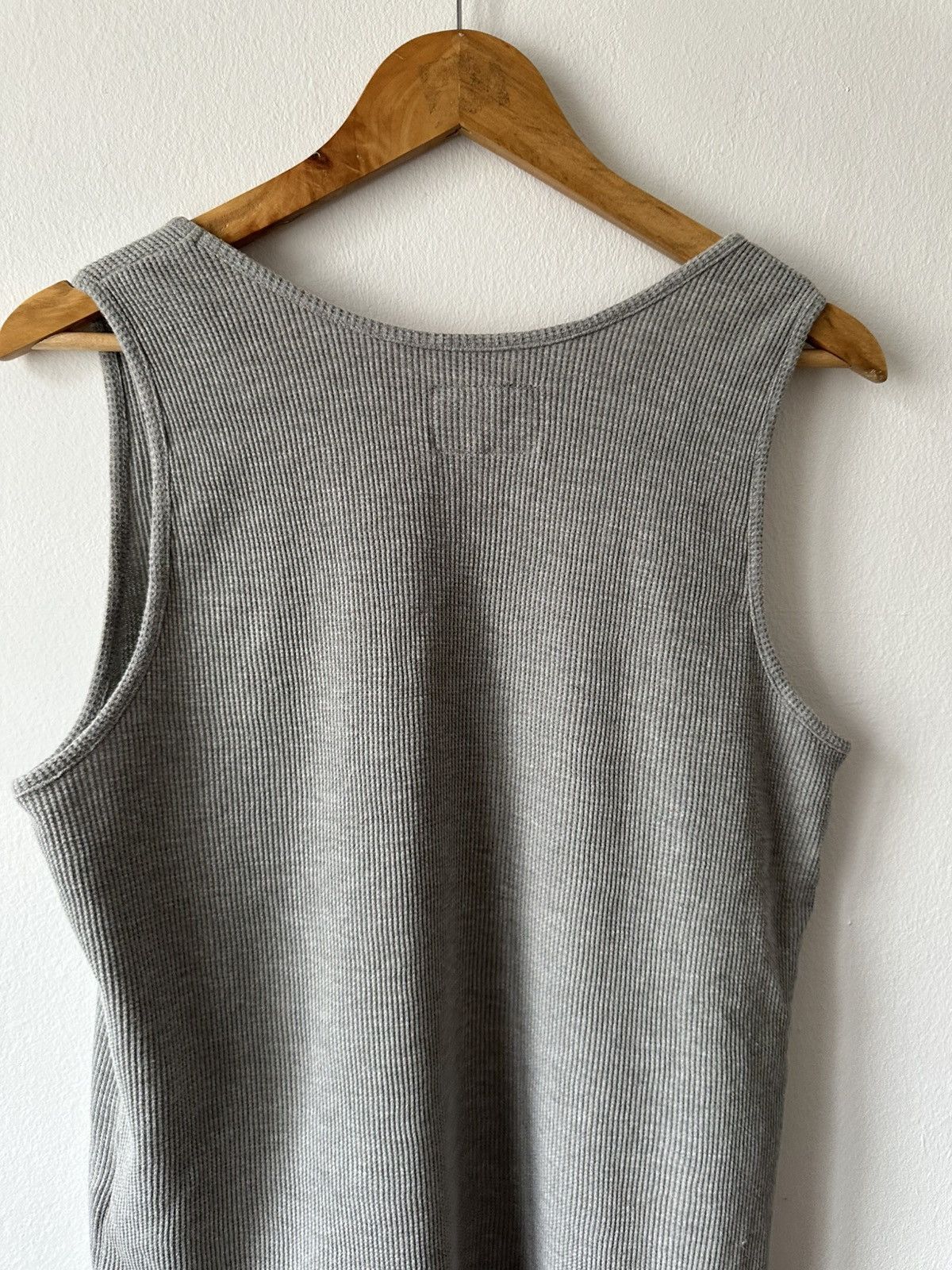Other Number Nine Denim Waffle Tank Top Size US L / EU 52-54 / 3 - 4 Thumbnail