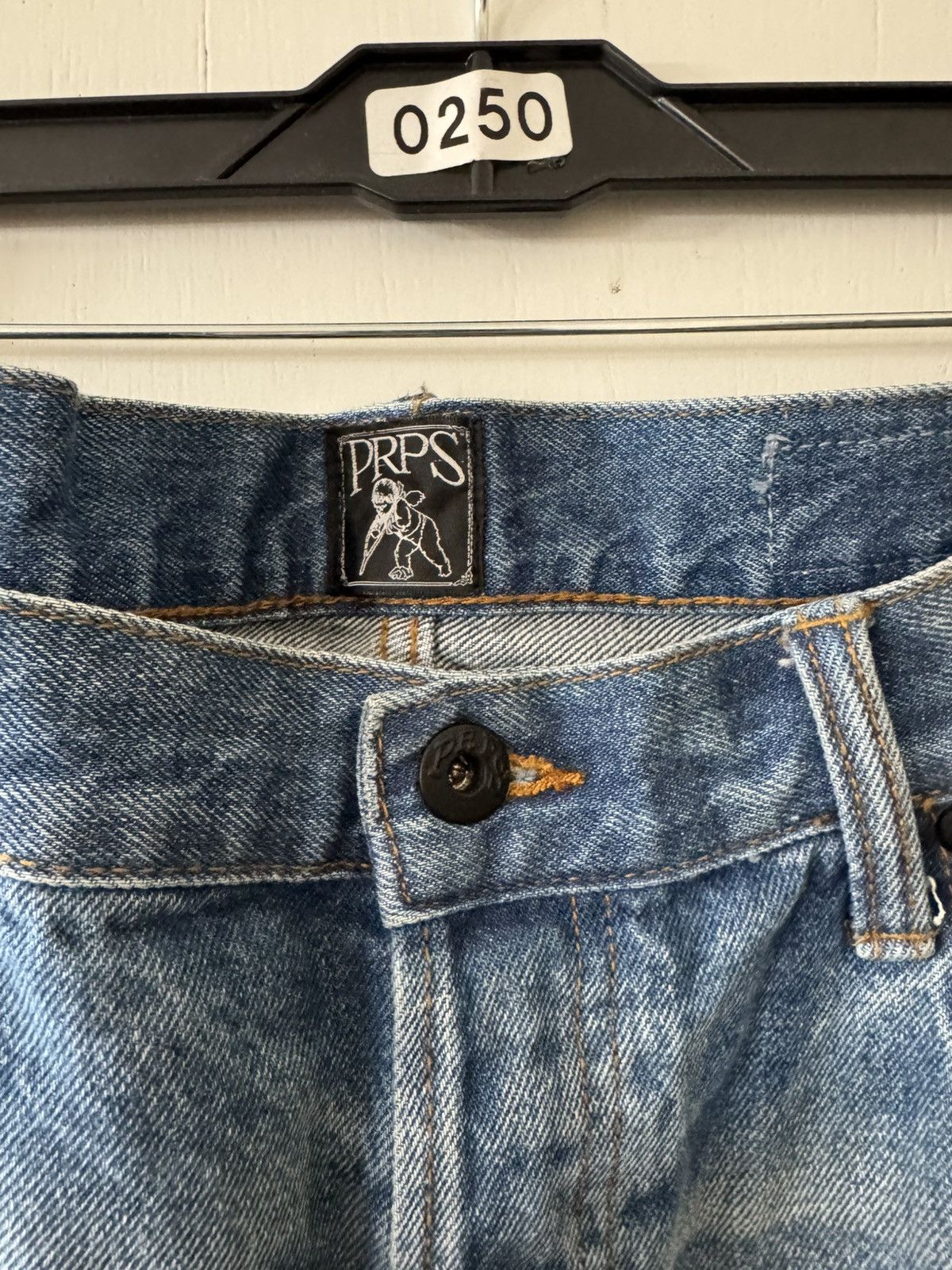 Prps Distressed PRPS blue denim jeans with a relaxed fit Size US 38 / EU 54 - 4 Thumbnail