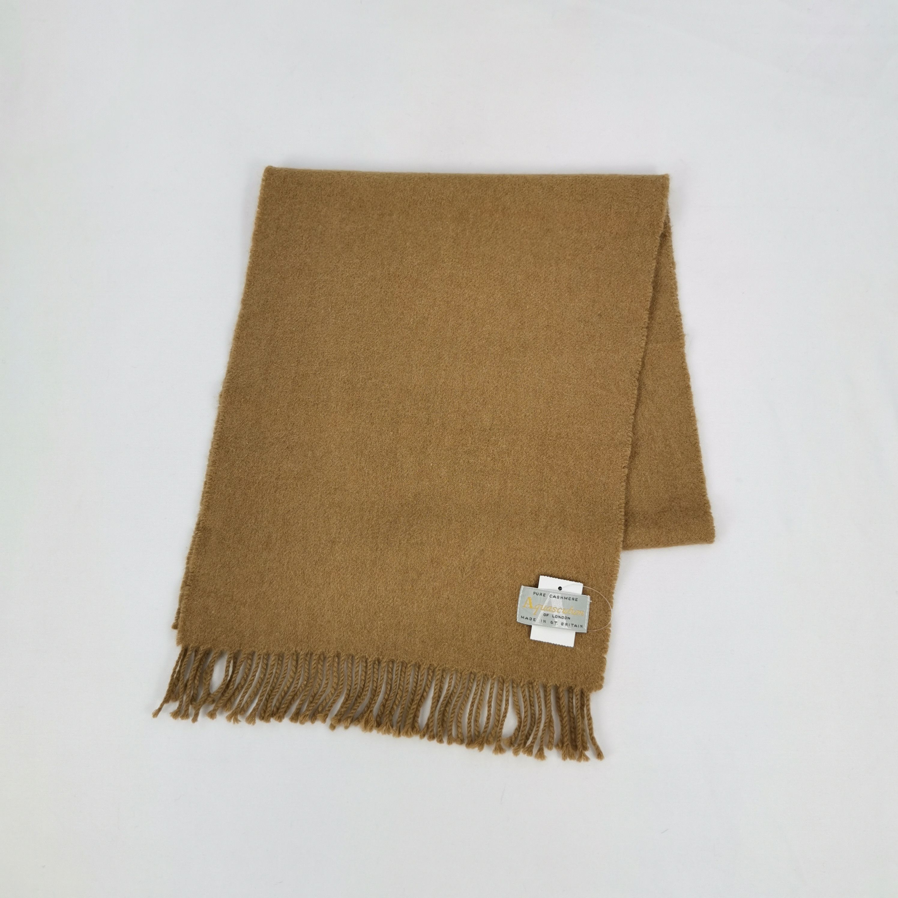 Aquascutum Vintage Aquascutum Scarf Muffler Wool Cashmere Scarves Size ONE SIZE - 3 Thumbnail