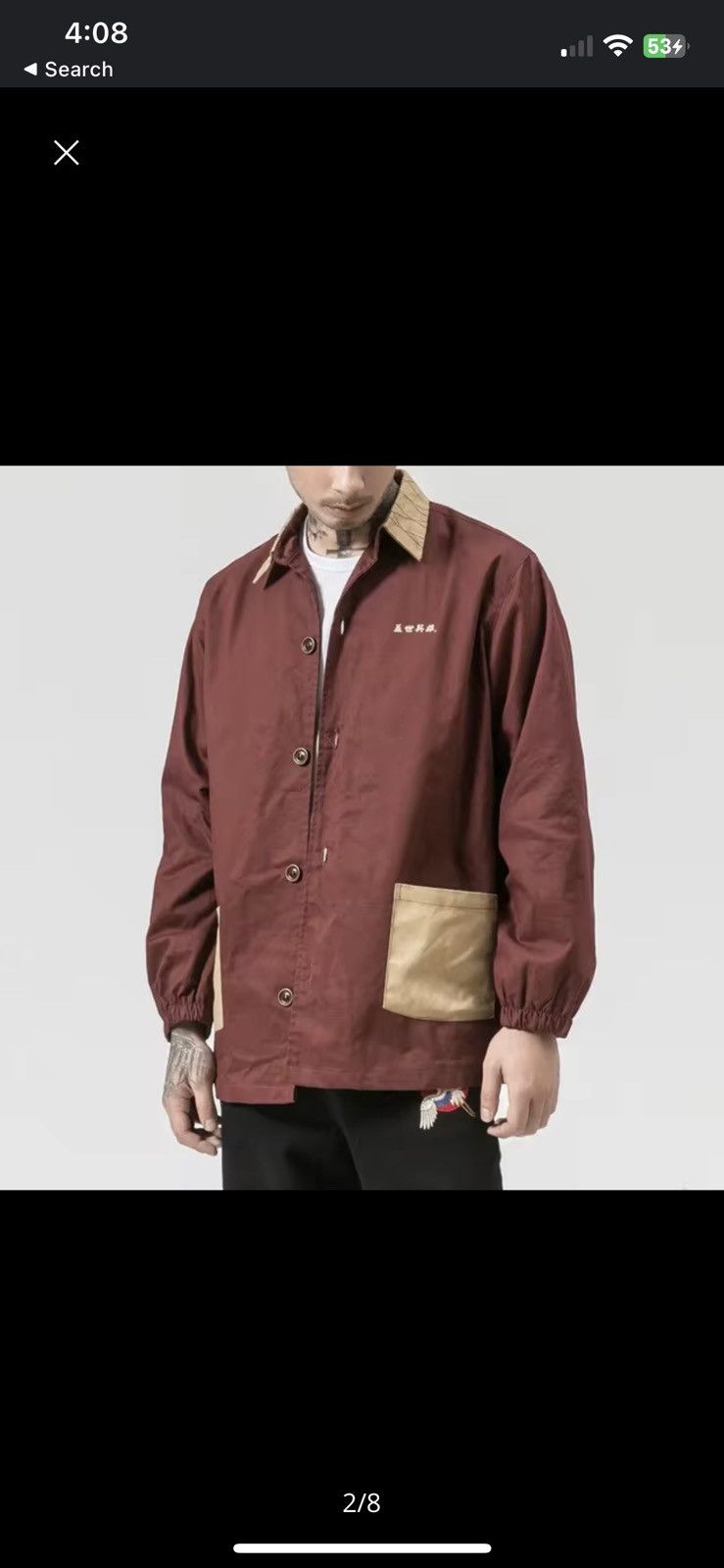 Japanese Brand Mr Donoo Oysa samurai windbreaker Size US M / EU 48-50 / 2 - 6 Thumbnail