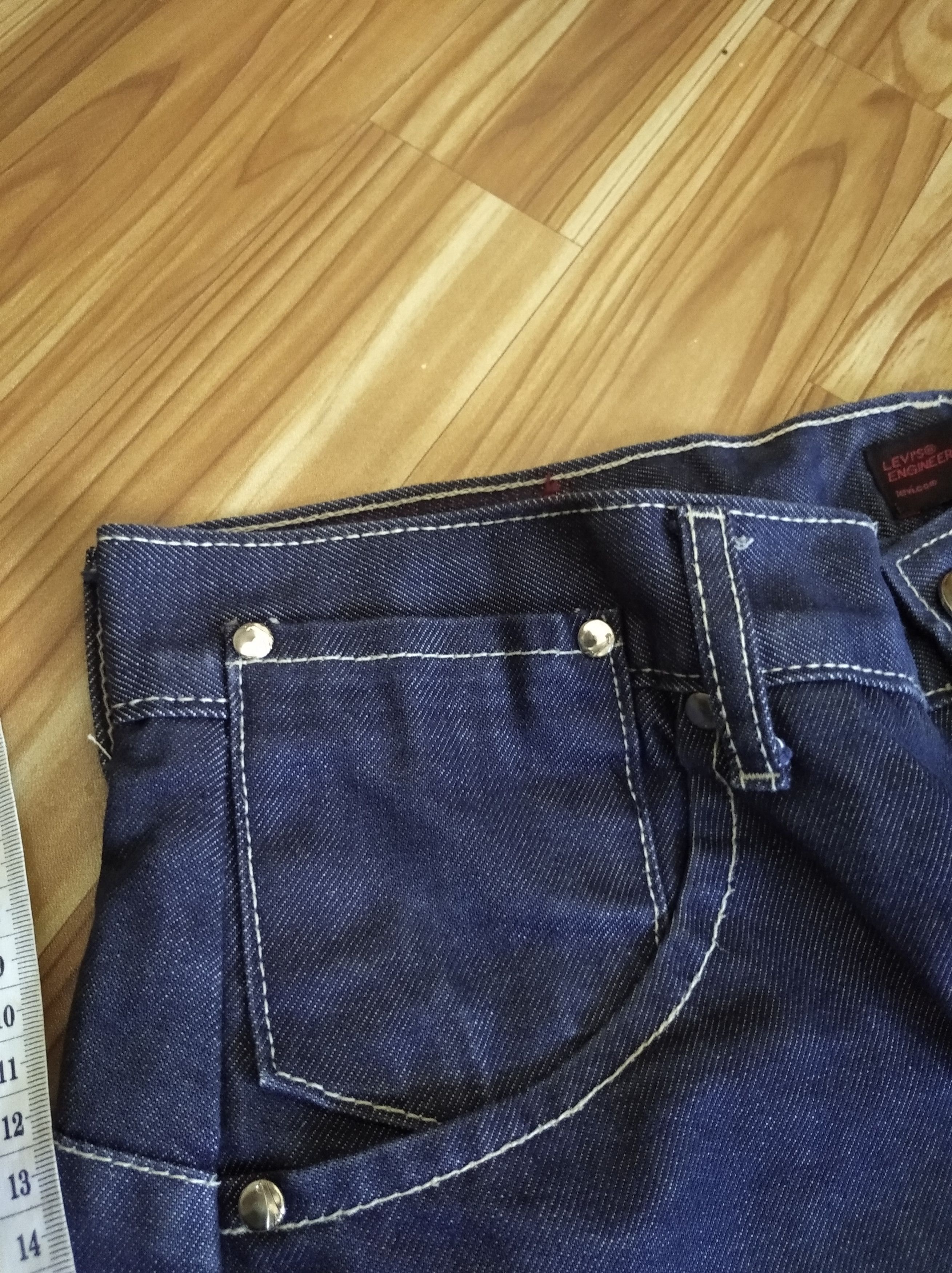Levi's × Levi's Vintage Clothing Levis Engineered Jeans Denim Shorts Size US 32 / EU 48 - 4 Thumbnail