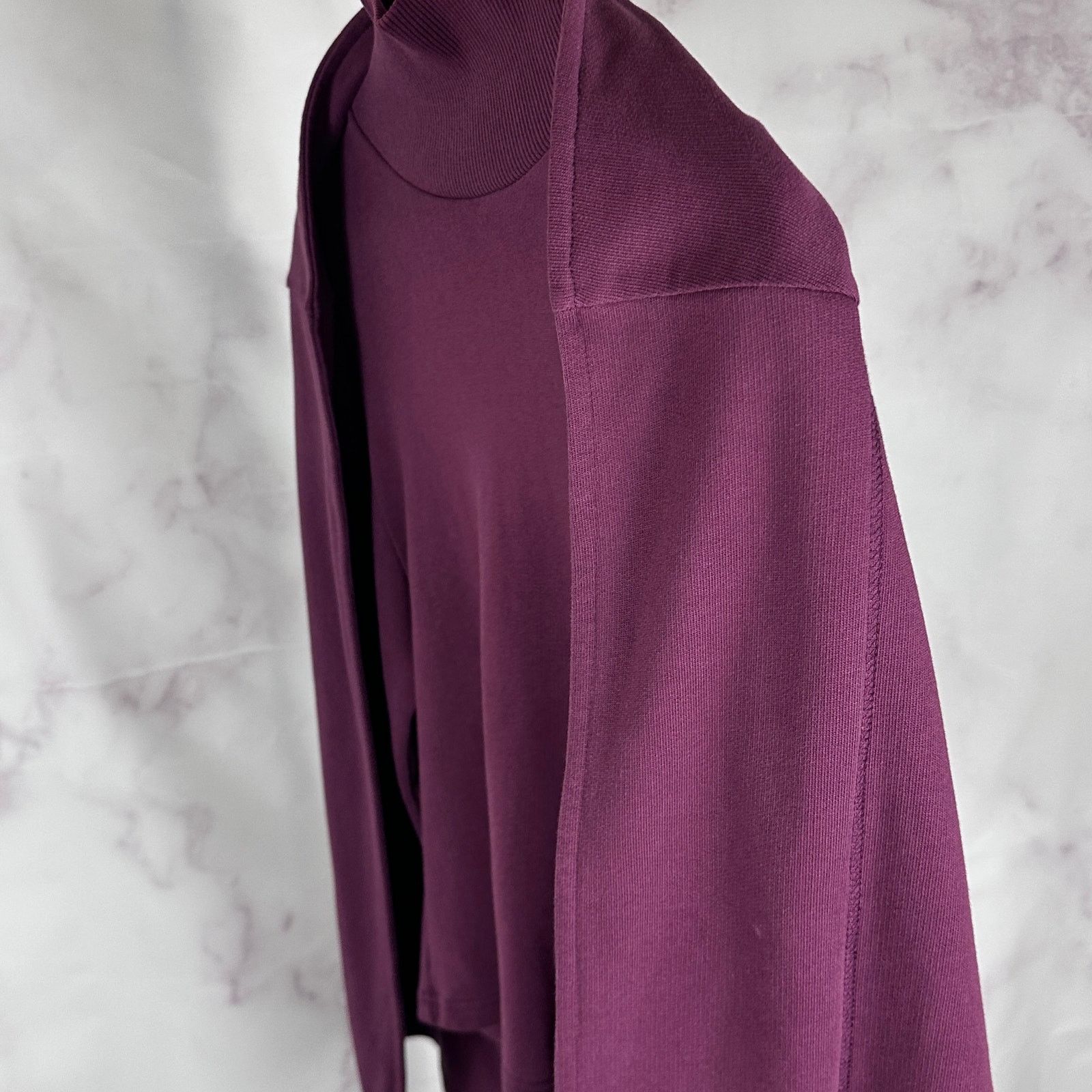 Y/Project Burgundy Flap Layer Sweatshirt Size US S / EU 44-46 / 1 - 12 Thumbnail