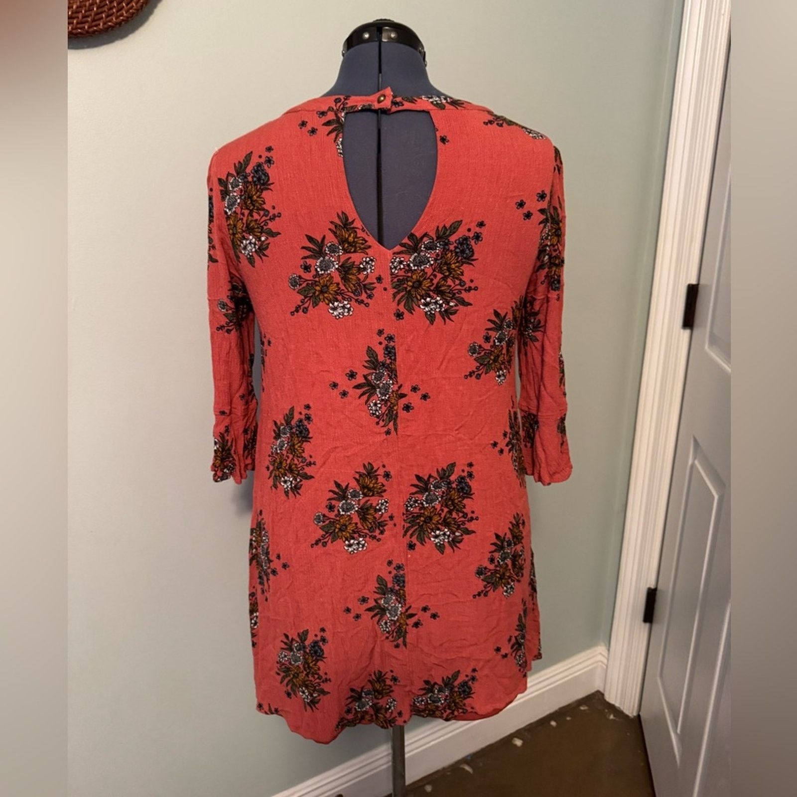 Other JODIFL Asymmetrical reddish Orange Cut Out Dress Sz M Size M / US 6-8 / IT 42-44 - 2 Thumbnail