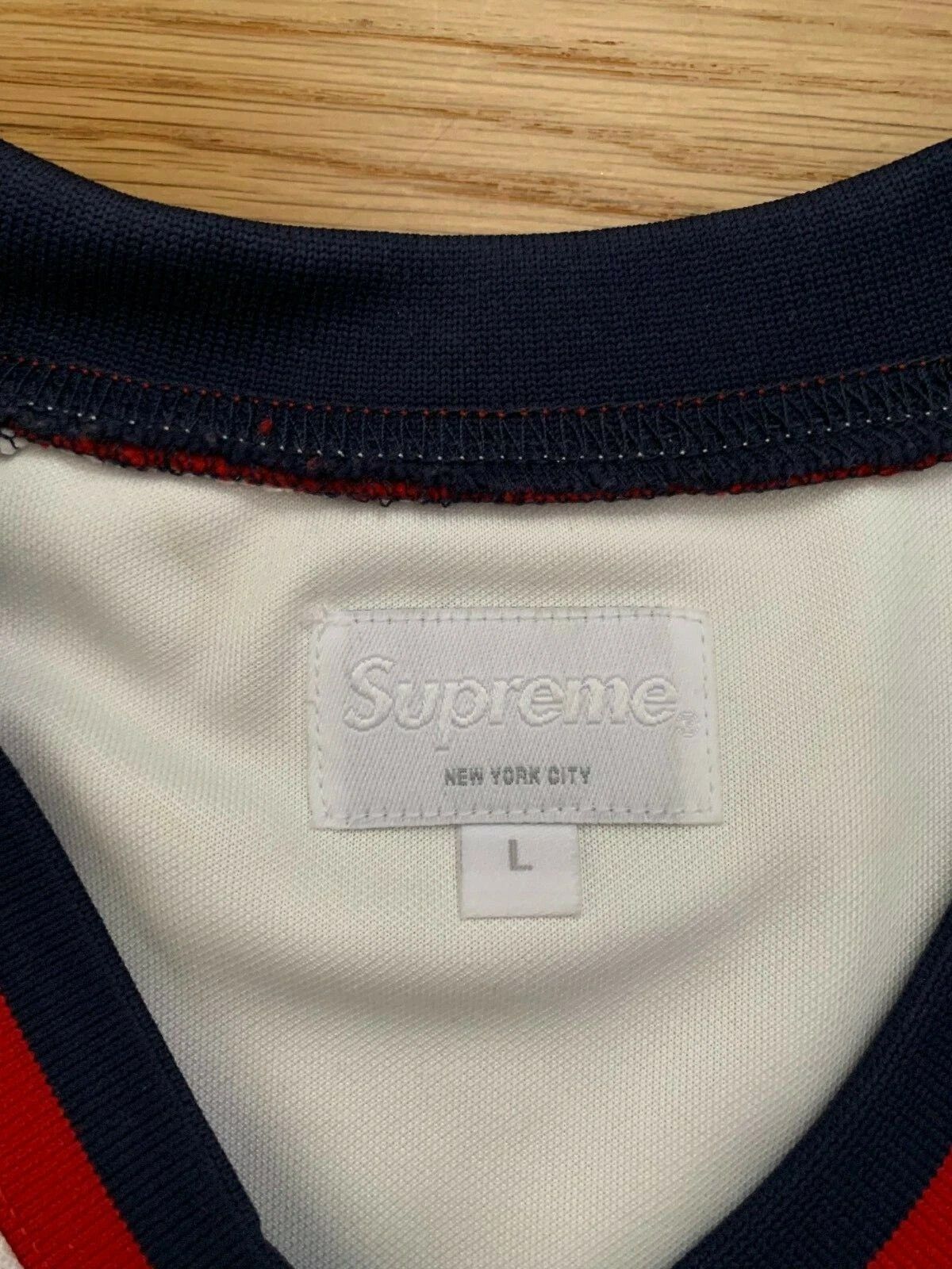 Supreme Supreme Retro Chicago White Sox Baseball Jersey Large Size US L / EU 52-54 / 3 - 3 Thumbnail