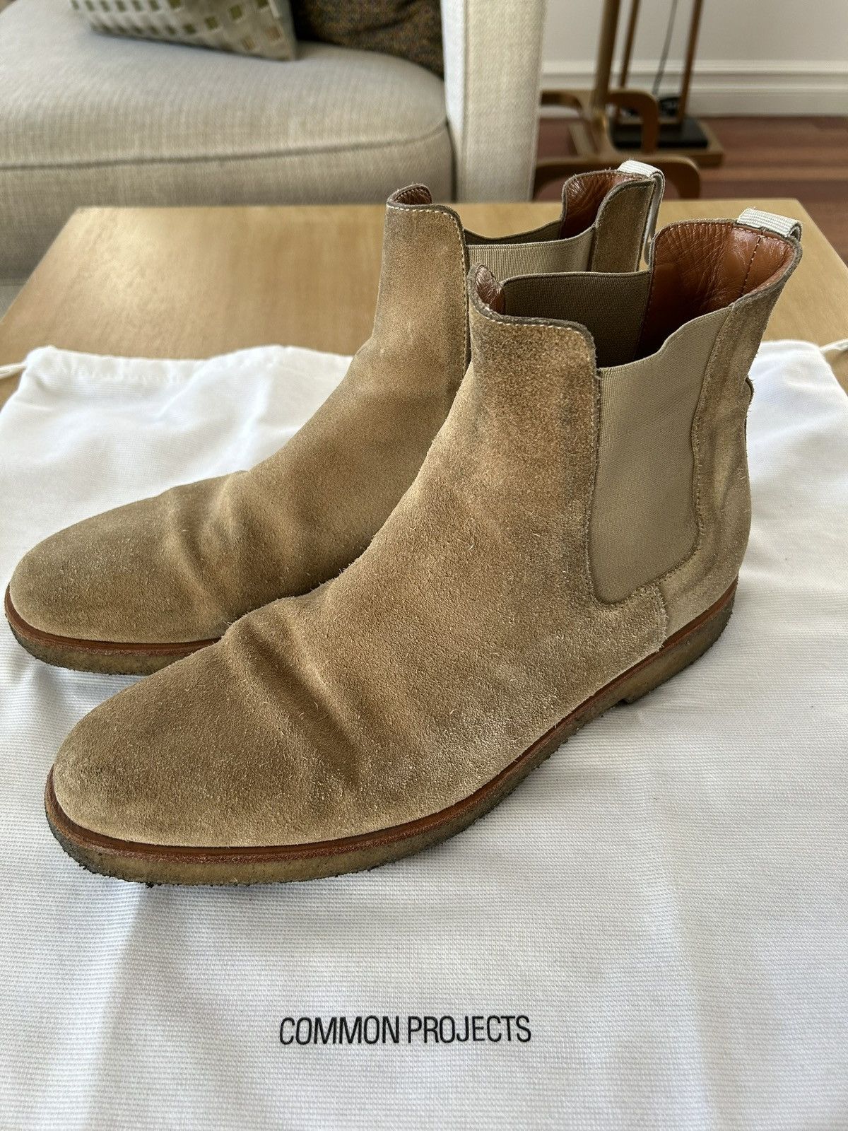 Common Projects Common Project Chelsea Boots Size US 9.5 / EU 42-43 - 3 Thumbnail
