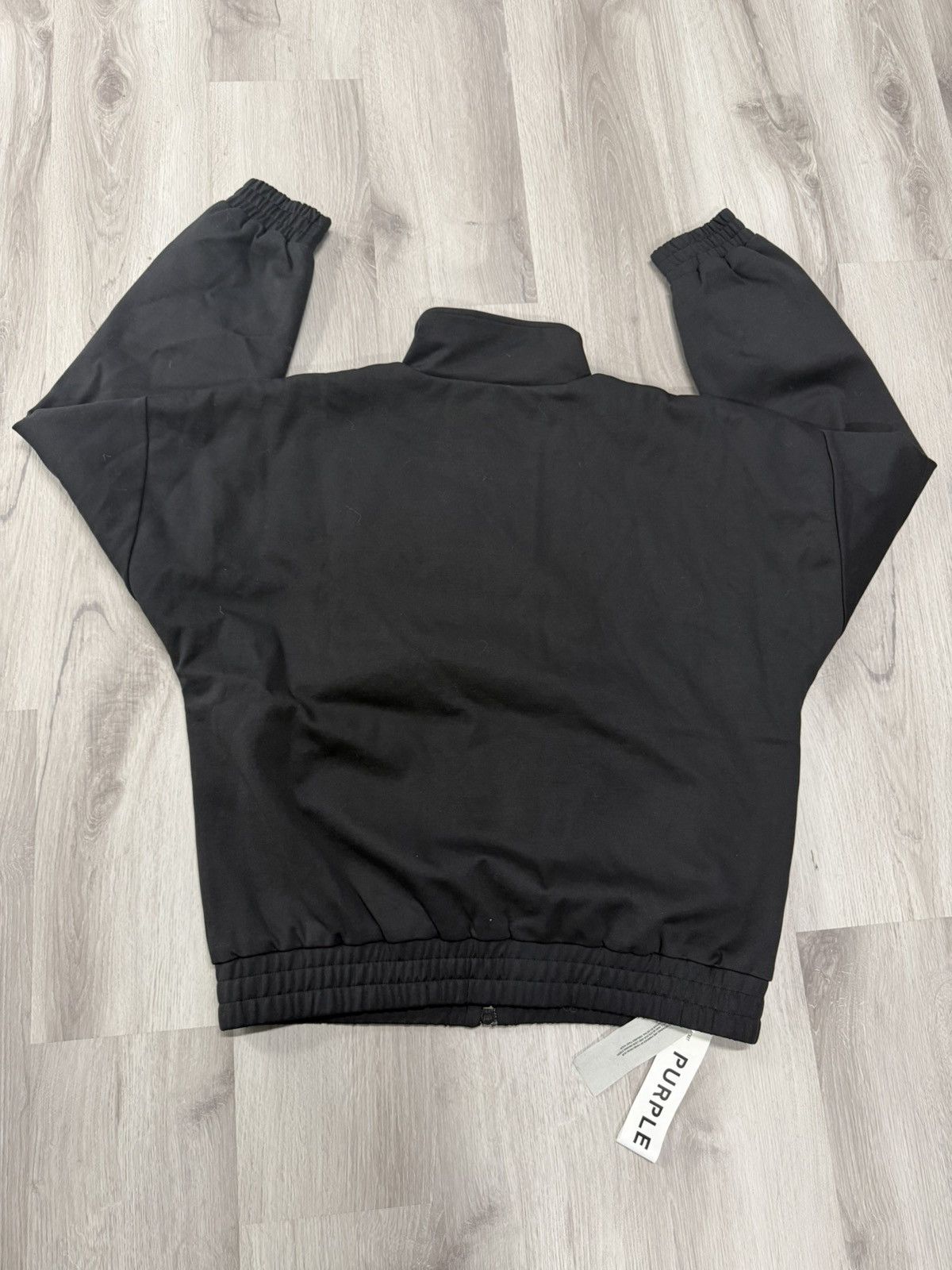 Purple Brand Purple Brand Oversized Track Jacket Black Beauty Size US M / EU 48-50 / 2 - 4 Thumbnail