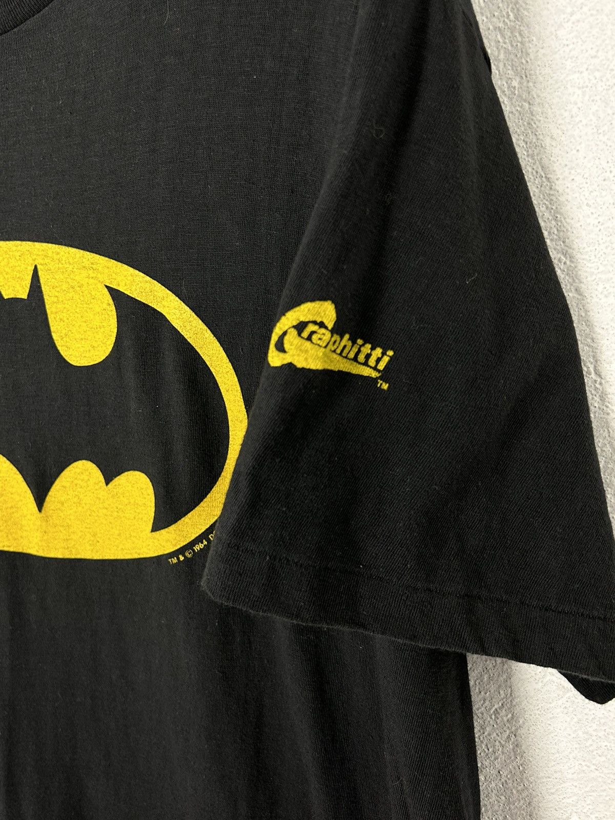 DC Comics 80s Vintage Batman DC Comics Licensed Short Sleeve T-Shirt Size US M / EU 48-50 / 2 - 4 Thumbnail
