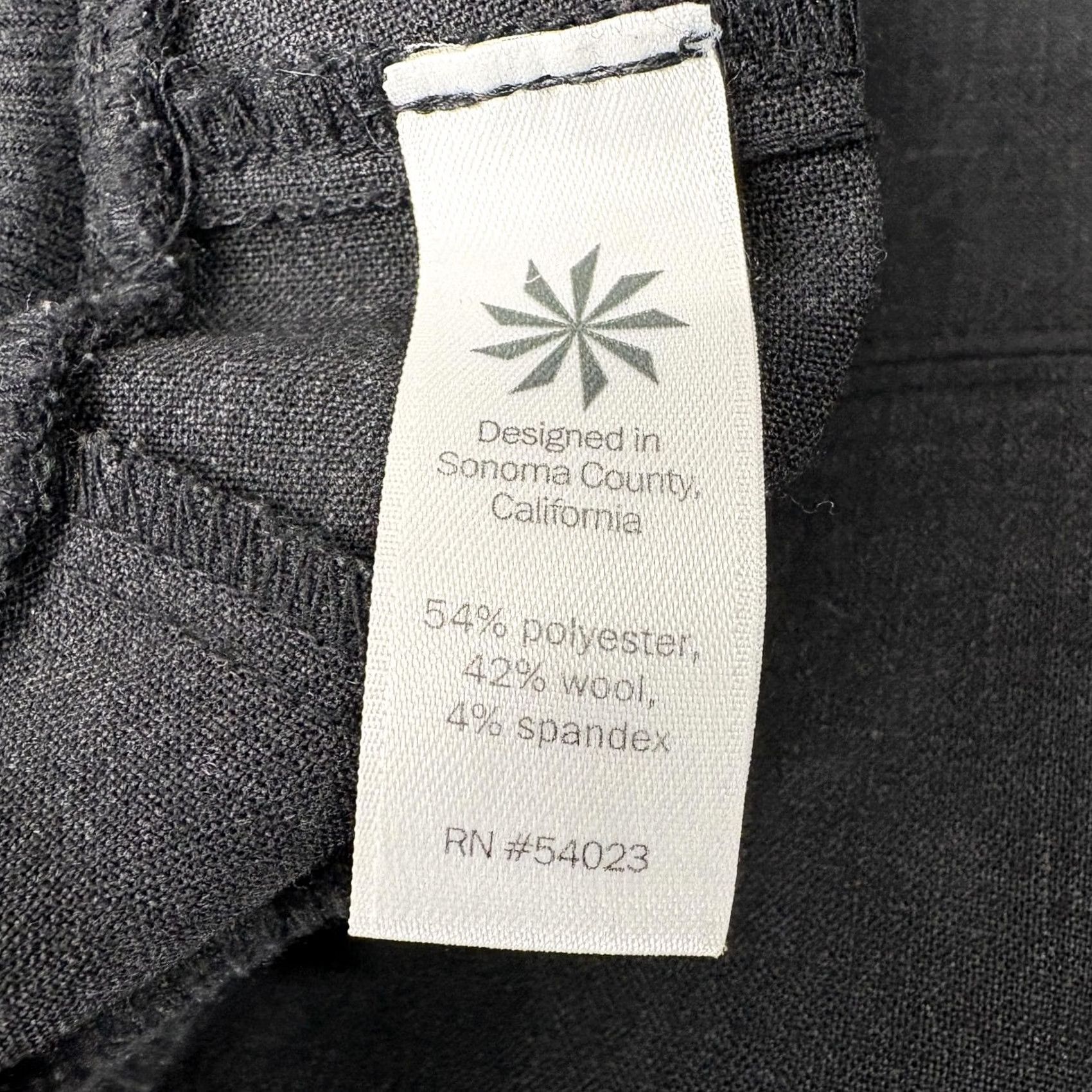 Athleta Athleta Pants Womens 10 Gray Wool Blend Jogger Tapered Casual Workwear Size 32" / US 10 / IT 46 - 4 Thumbnail