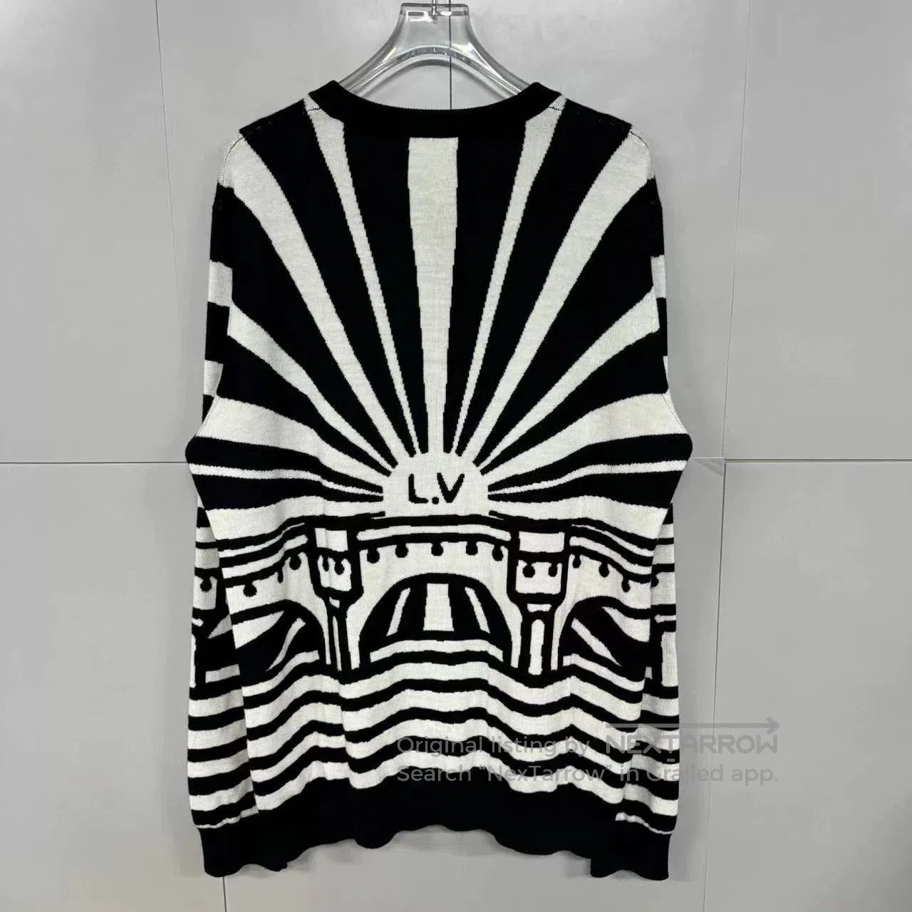 Louis Vuitton louis vuitton ss24 graphic knit sweater. Size US XXL / EU 58 / 5 - 4 Thumbnail