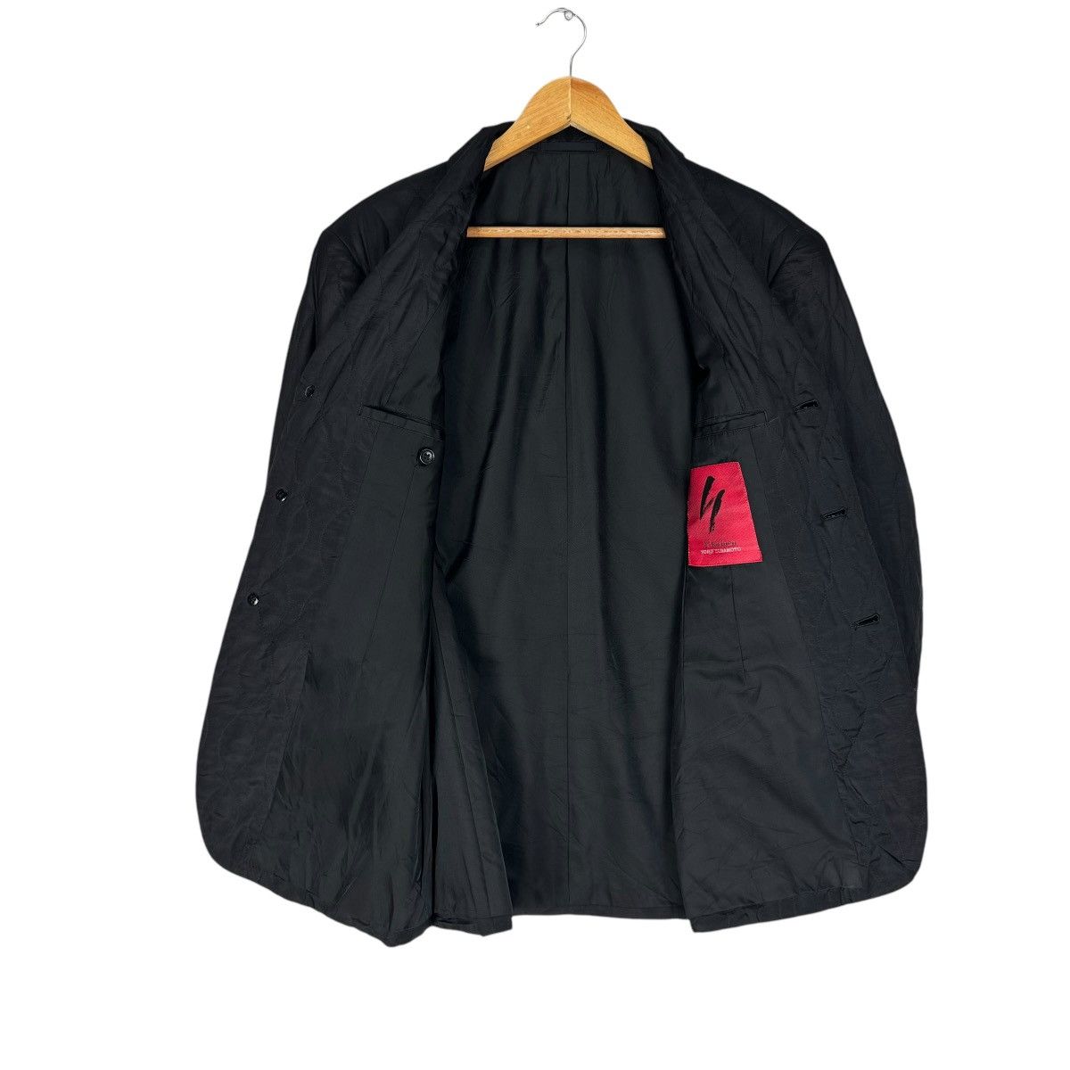 Yohji Yamamoto 🌟Y’S FOR MEN RED LABEL QUILTED BLAZER COAT Size US M / EU 48-50 / 2 - 12 Thumbnail