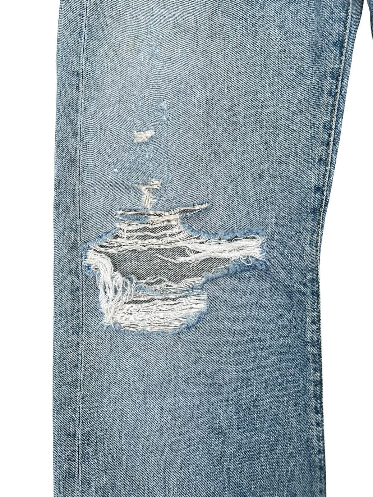 Kapital Vintage Levis Big E Selvedge Thrashed Denim Jeans Size US 32 / EU 48 - 5 Thumbnail