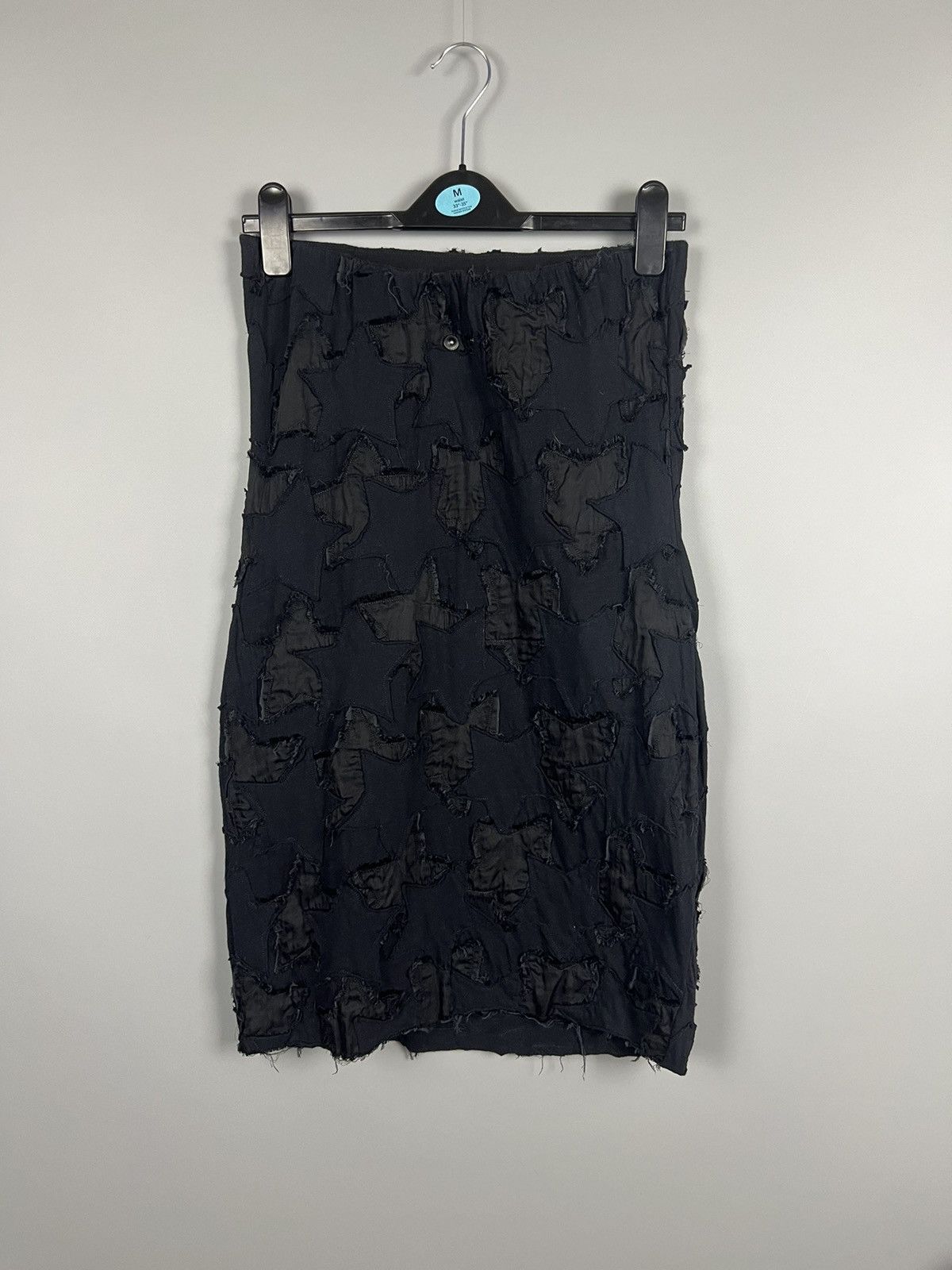 Diesel M Diesel monogram stars Vintage cotton midi Skirt avantgarde Size 30" / US 8 / IT 44 - 2 Thumbnail