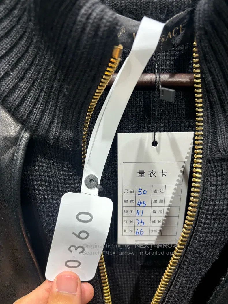 Versace Versace Main line genuine leather accessories full wool co Size US M / EU 48-50 / 2 - 5 Thumbnail