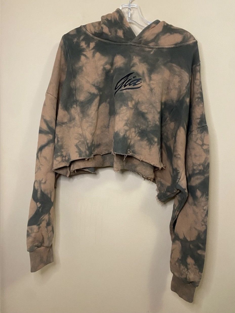 I.AM.GIA Tatiana Brown and Black Hoodie Sweatshirt (cropped) Size XL / US 12-14 / IT 48-50 - 1 Thumbnail