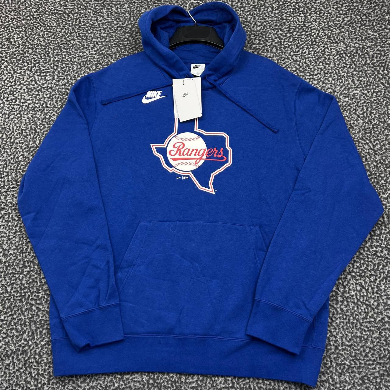 Nike Nike Hoodie Men Large Blue Texas Rangers MLB Pullover New L Size US L / EU 52-54 / 3 - 1 Thumbnail