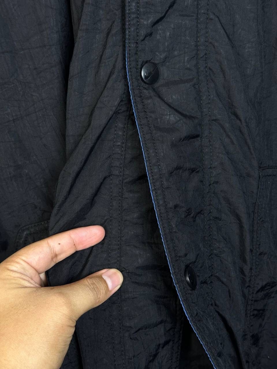 Nike × Vintage RARE VINTAGE NIKE LONG JACKET NICE DESIGN Size US L / EU 52-54 / 3 - 9 Thumbnail