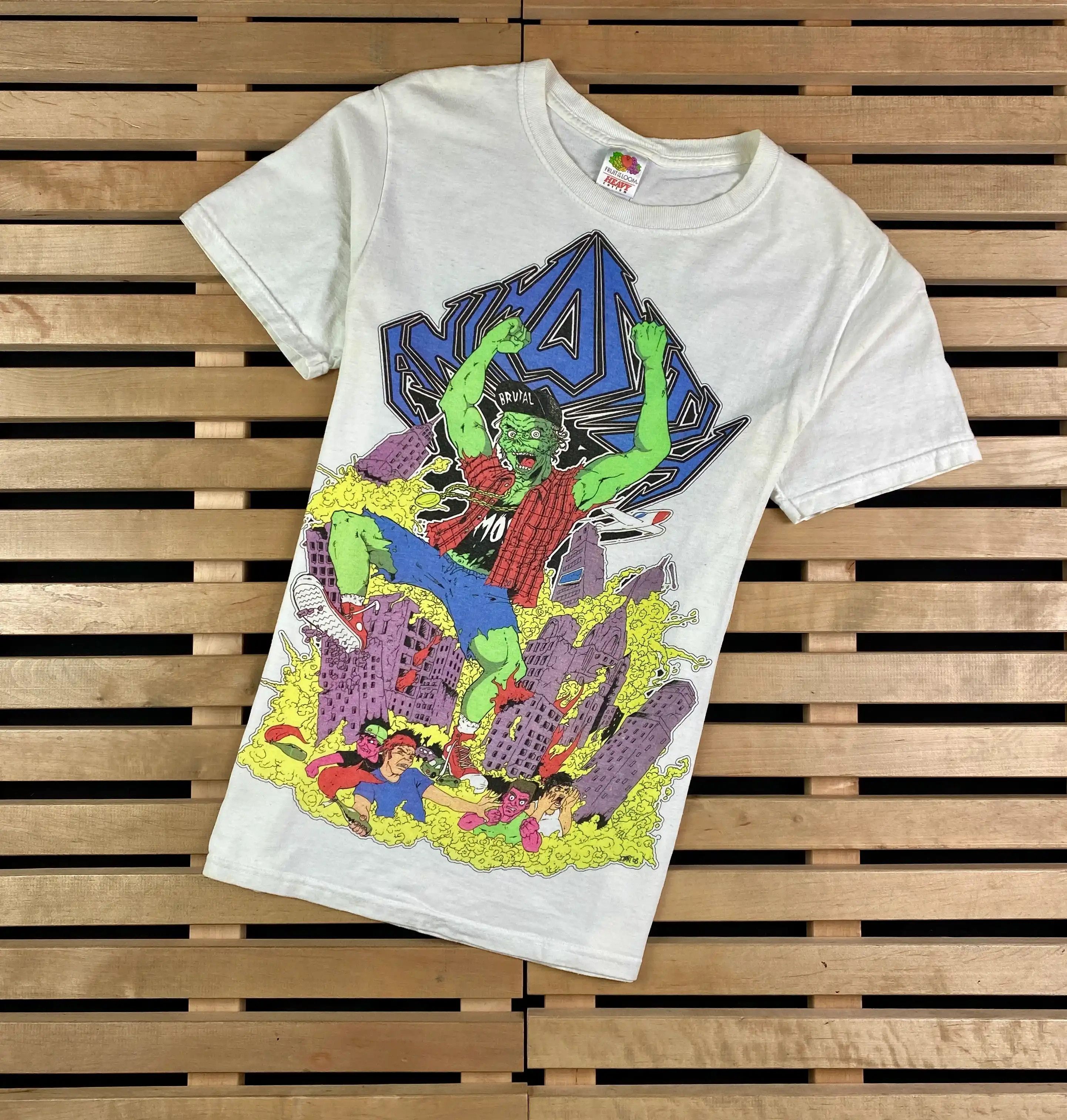 DC Comics × Vintage Mens Vintage T Shirt Comics Size S Size US S / EU 44-46 / 1 - 1 Thumbnail