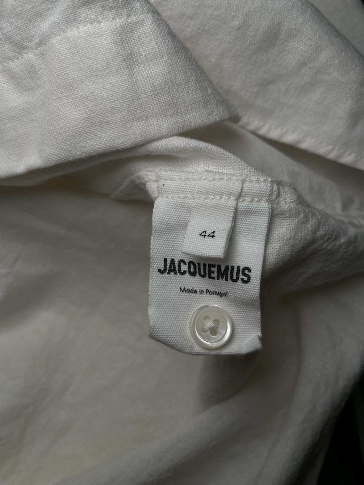 Jacquemus Jacquemus L’amour Linen Shirt Size US S / EU 44-46 / 1 - 13 Thumbnail