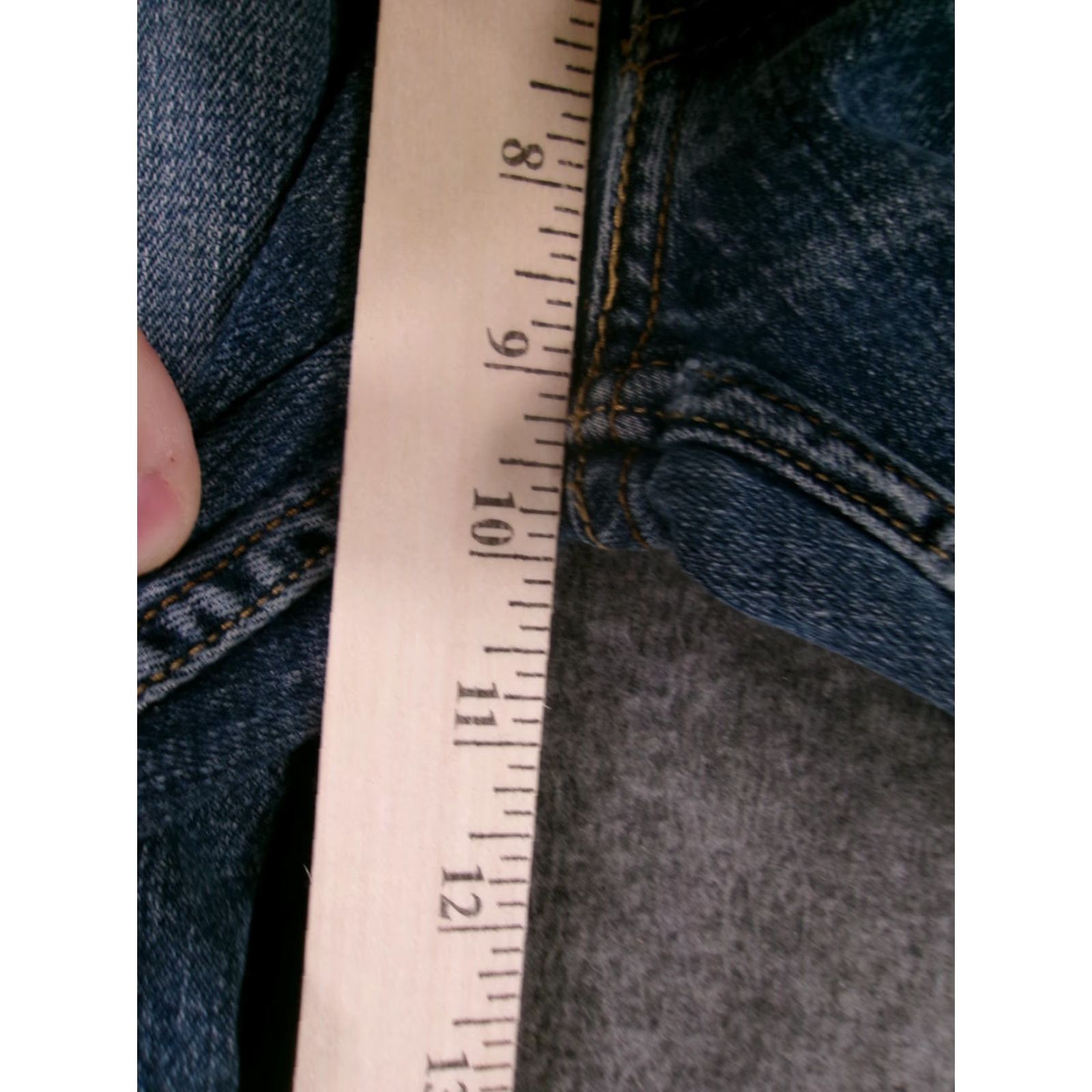 Levi's VINTAGE Levi's Jeans Men 30X32 Blue Slim Straight 80s 90s Distressed Signature Denim USA Leather Logo Western Workwear Mens Size US 30 / EU 46 - 6 Thumbnail