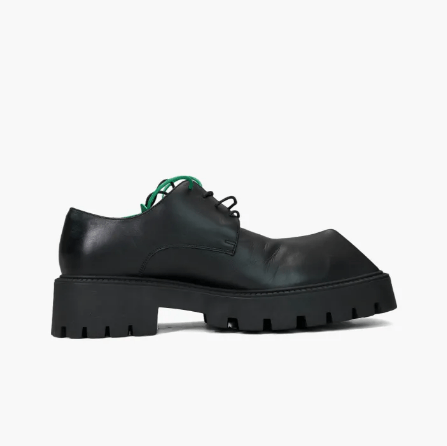 Balenciaga Balenciaga Lace-up Derby Shoes Size US 8 / EU 41 - 2 Thumbnail