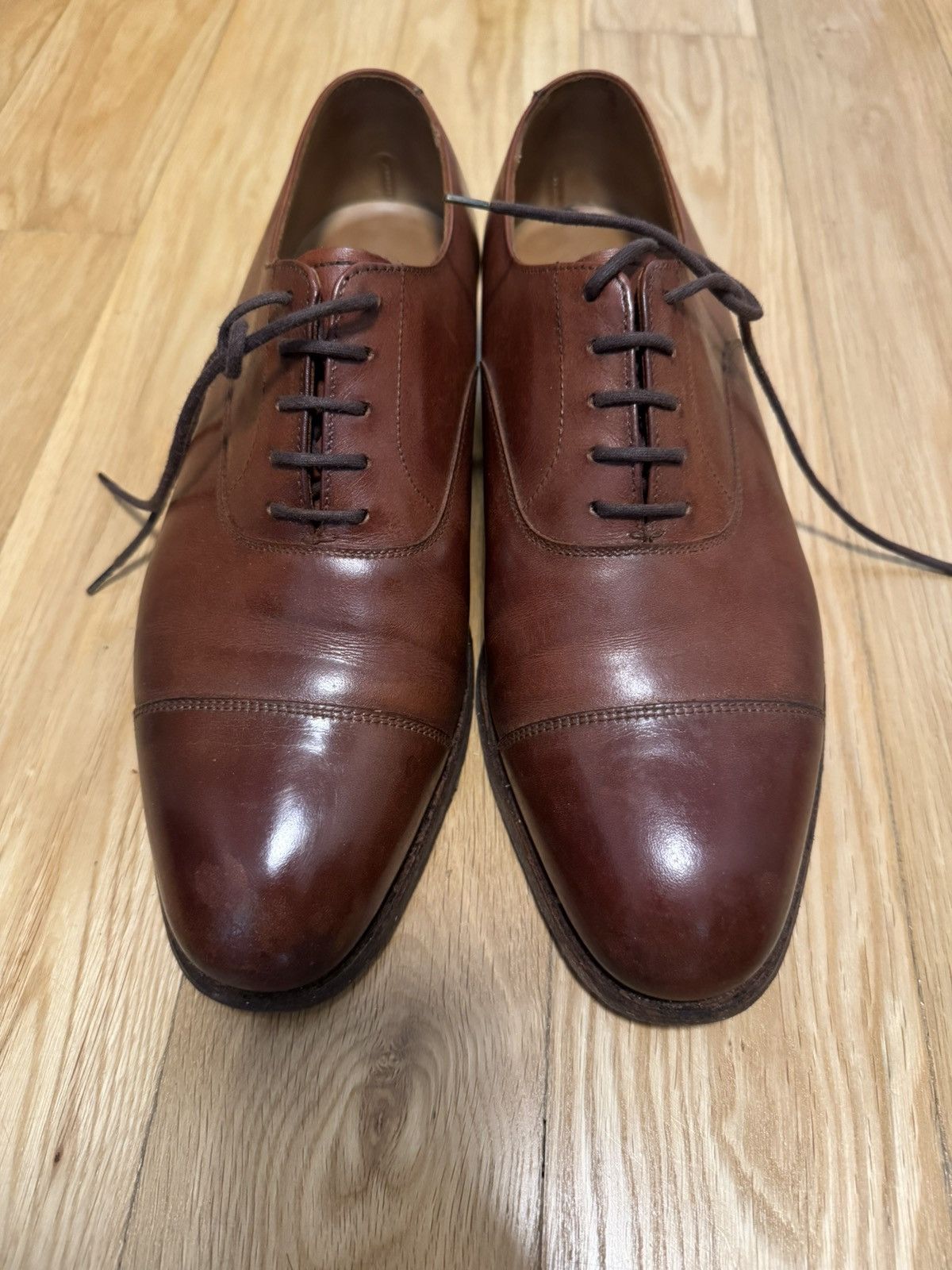 Crockett & Jones Crockett & Jones Cap Toe Oxfords Size US 8.5 / EU 41-42 - 1 Thumbnail