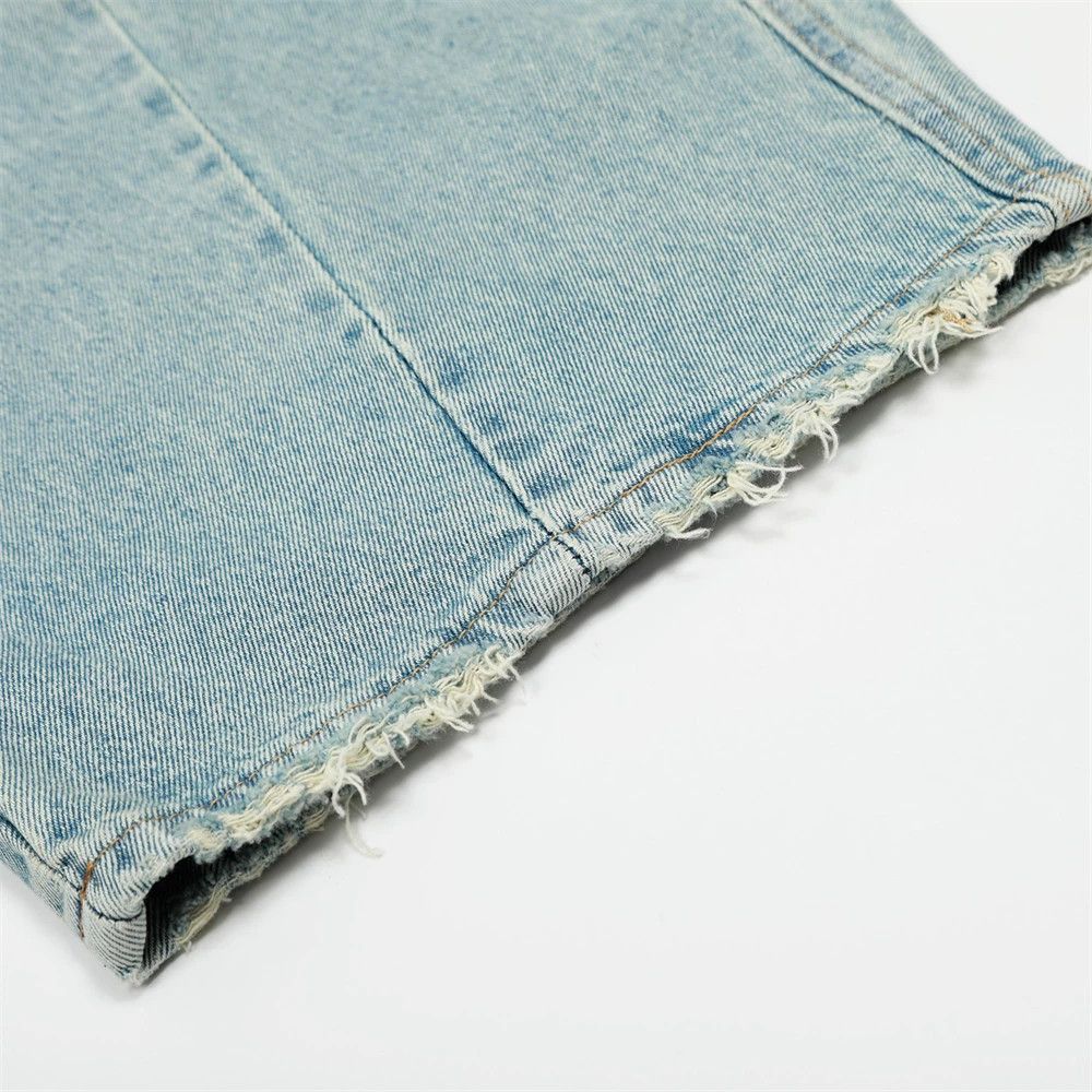 Jean Men's loose-fitting ripped casual scimitar jeans Size US 34 / EU 50 - 6 Thumbnail