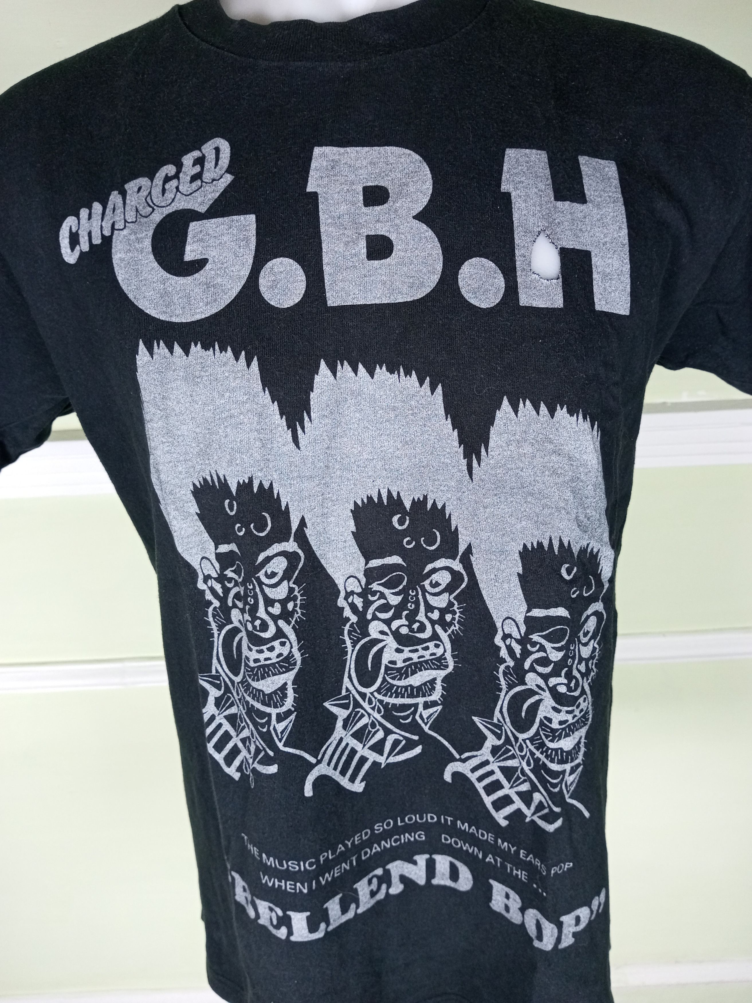 Band Tees GBH punkrock tee Japan production Size US M / EU 48-50 / 2 - 3 Thumbnail
